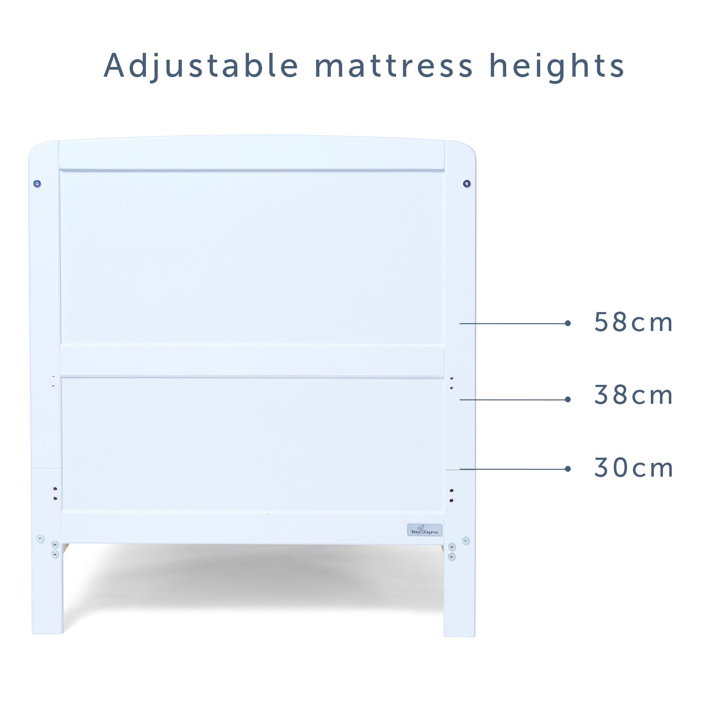 Baby Elegance Travis Cot Bed