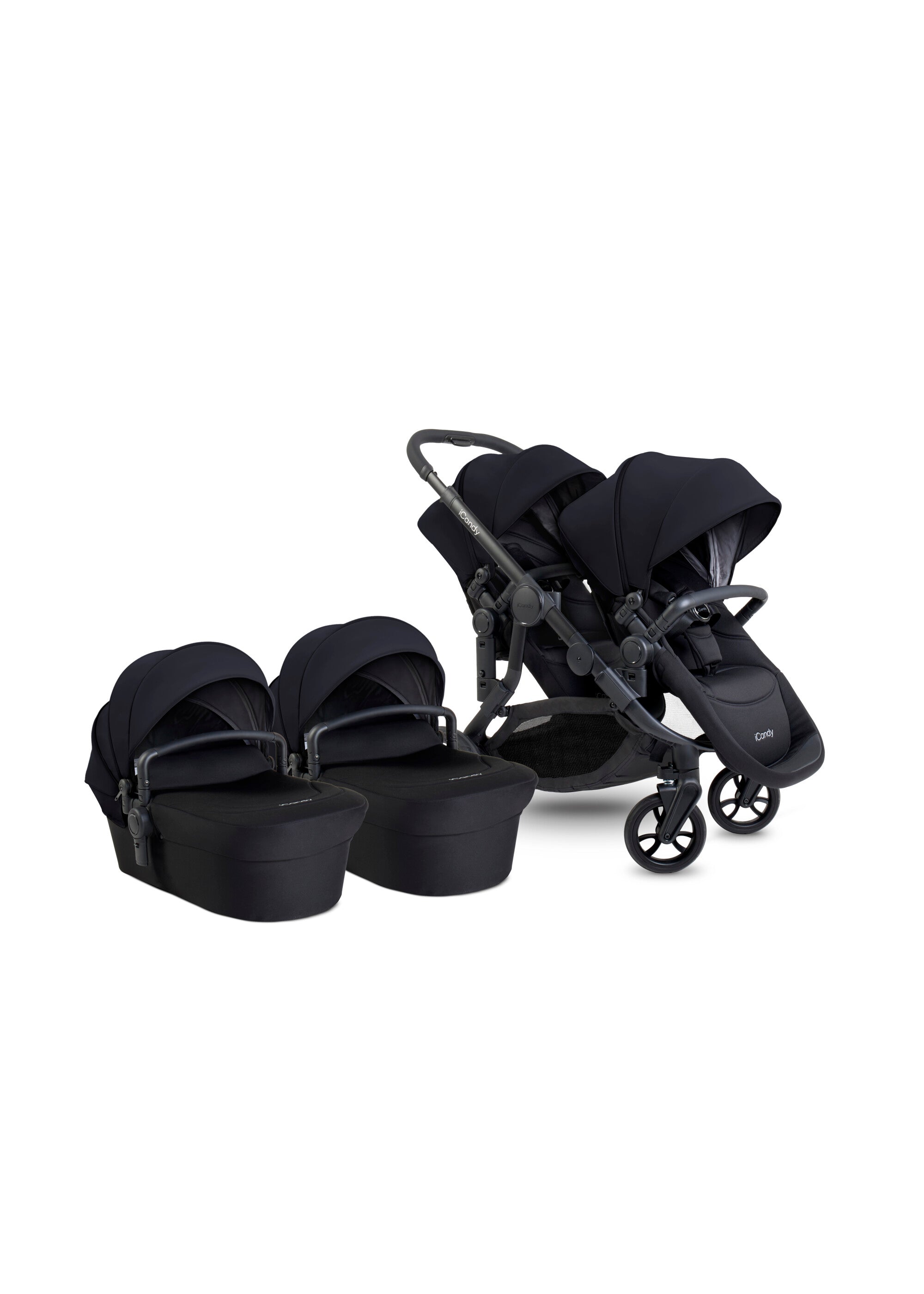 icandy maxi cosi iCandy Orange 4 Twin, Maxi Cosi Pebble 360 Car Seat & Base Bundle