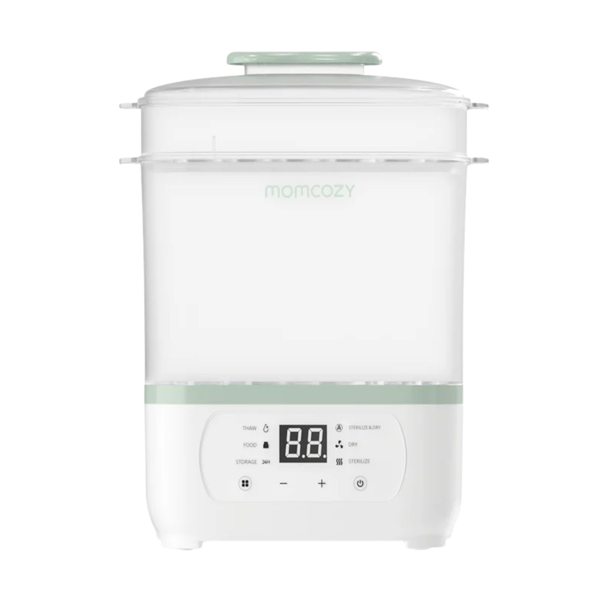 Momcozy BS02 8-In-1 Baby Bottle Steam Sterilizer
and Dryer