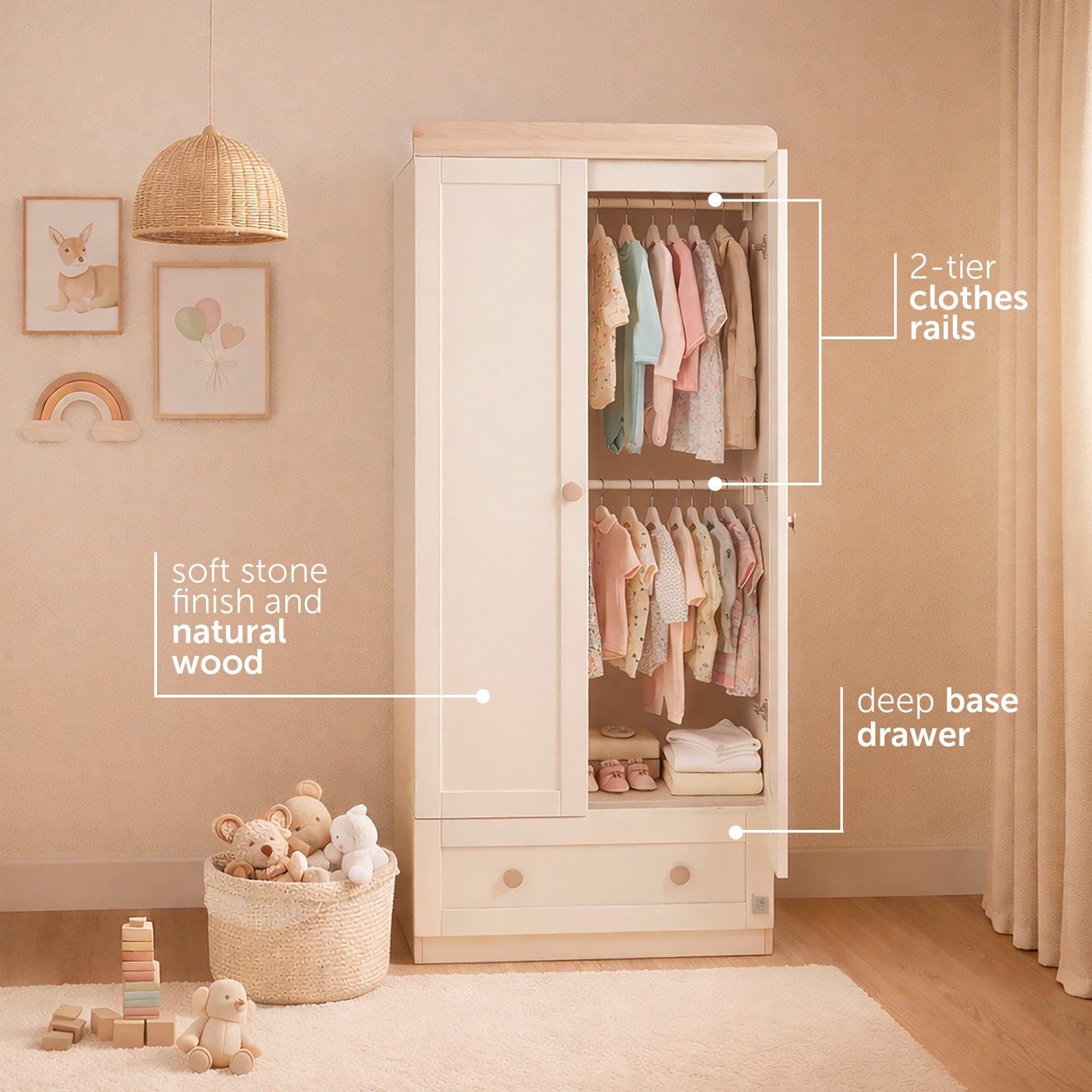 Baby Elegance Haddington Wardrobe
