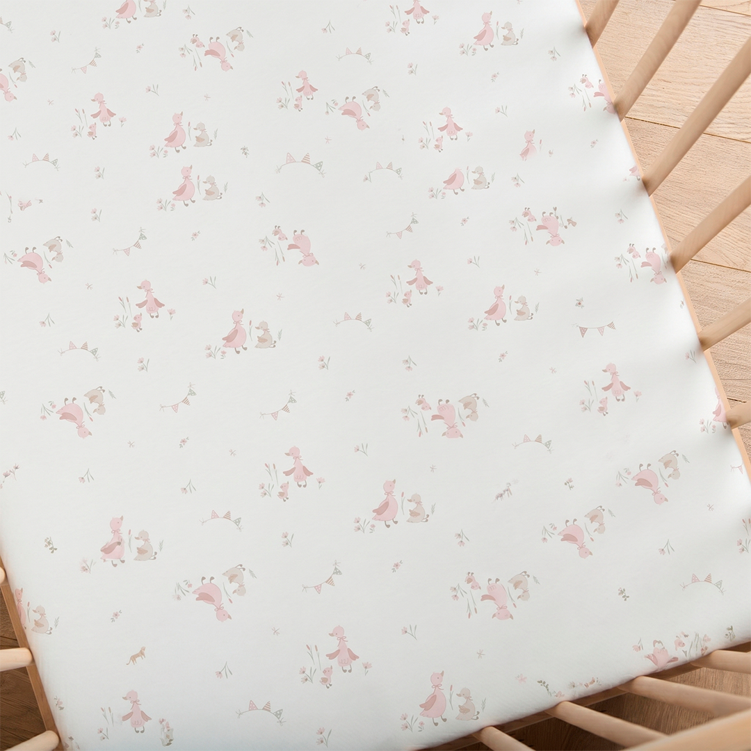 Baby Elegance Cot Sheets - 120 x 60cm - 2 Pack