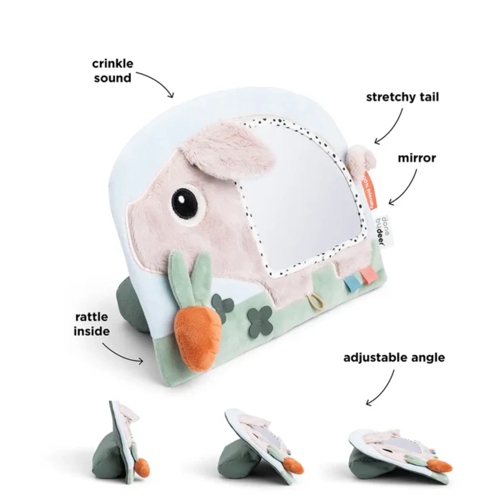 DonebyDeer Activity Floor Mirror Pigee