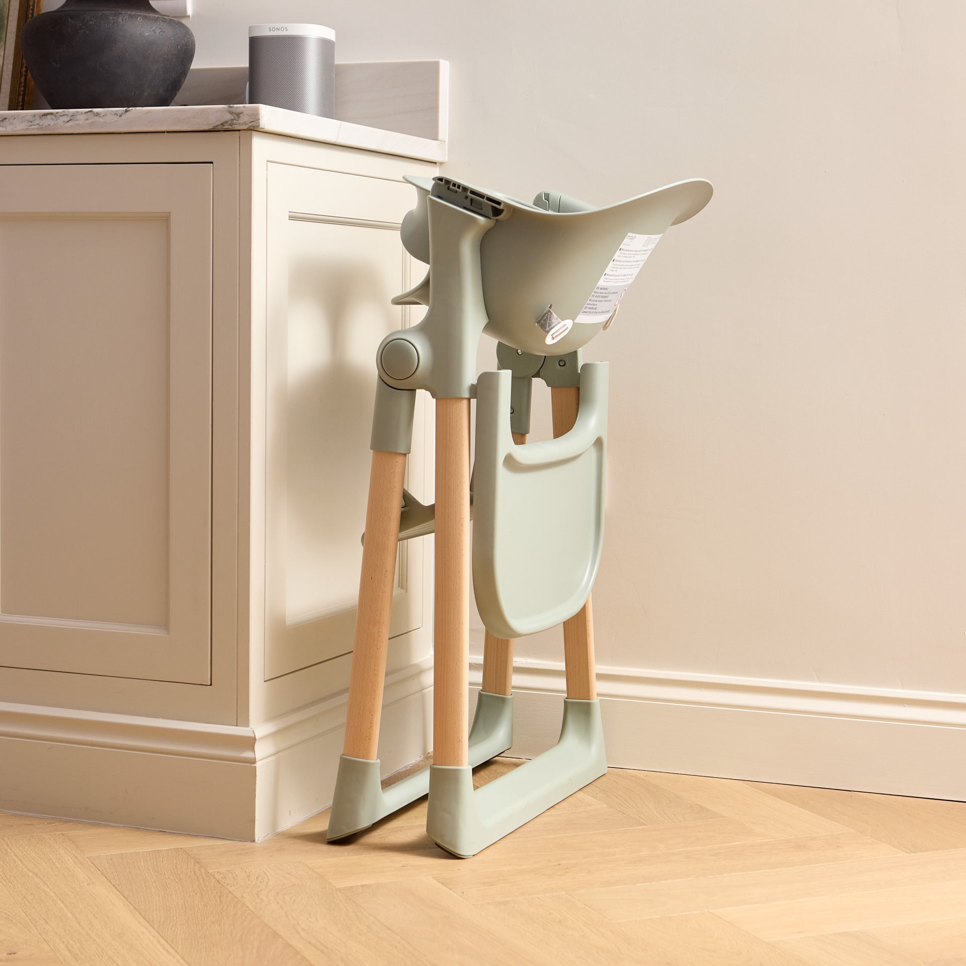 Baby Elegance Mash High Chair & Newborn Seat - Sage