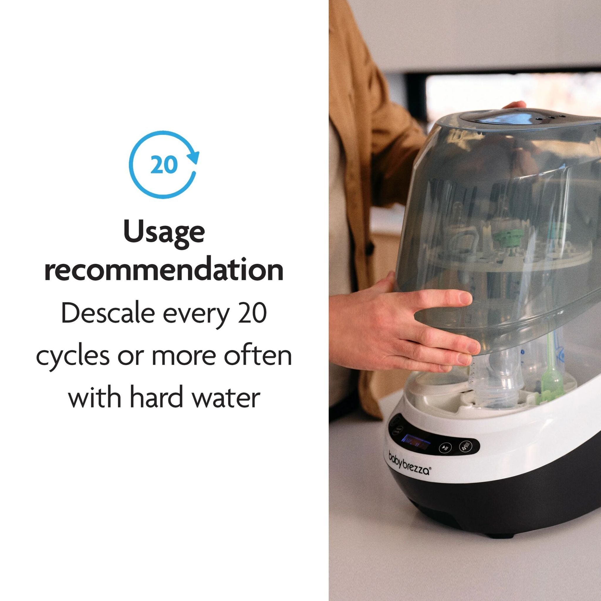 Baby Brezza Bottle Washer Pro Descaling Tablets