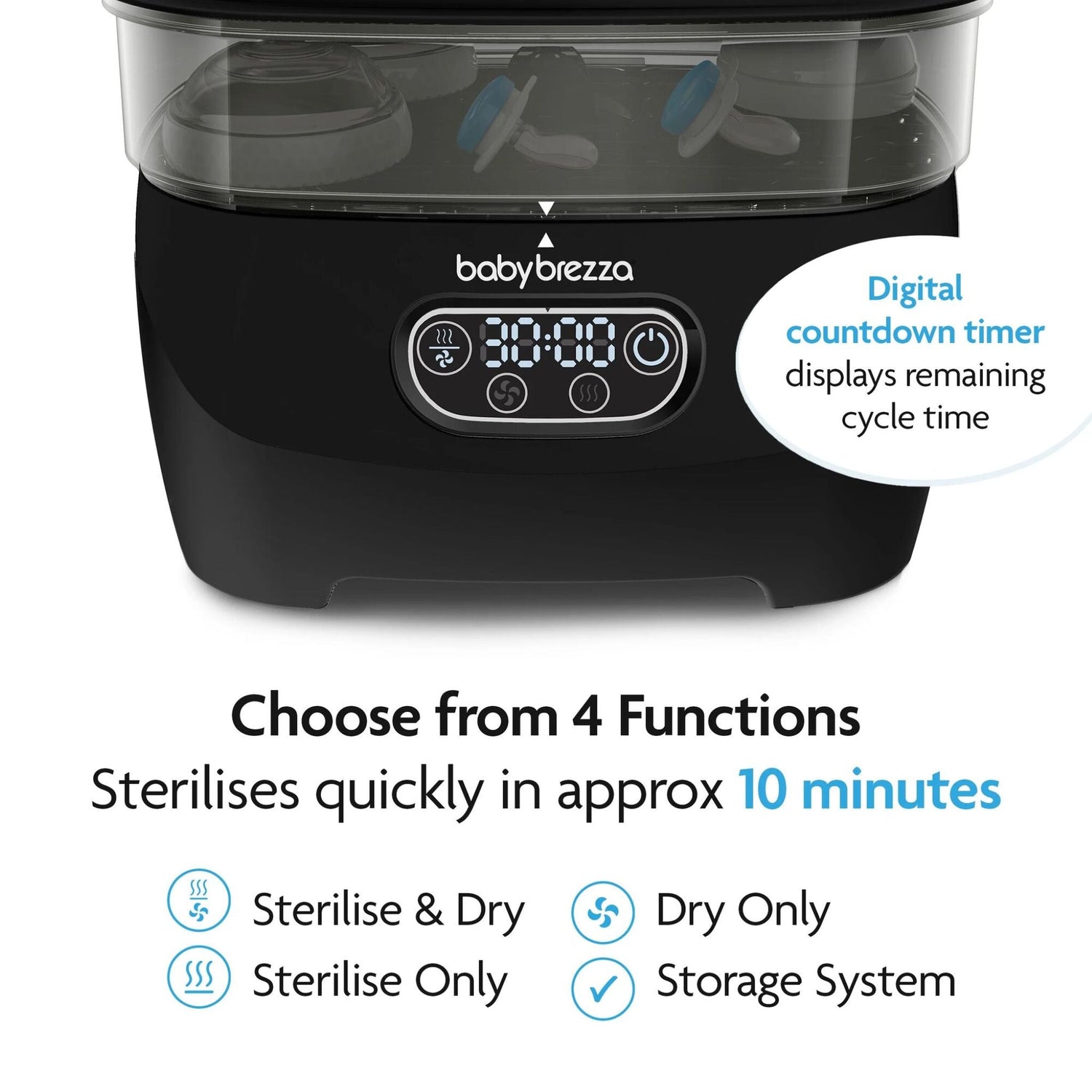Baby Brezza Steriliser Dryer Advanced