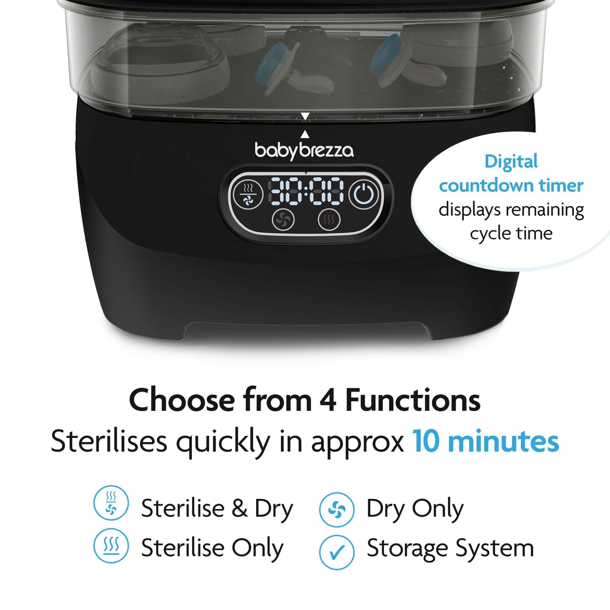 Baby Brezza Steriliser Dryer Advanced