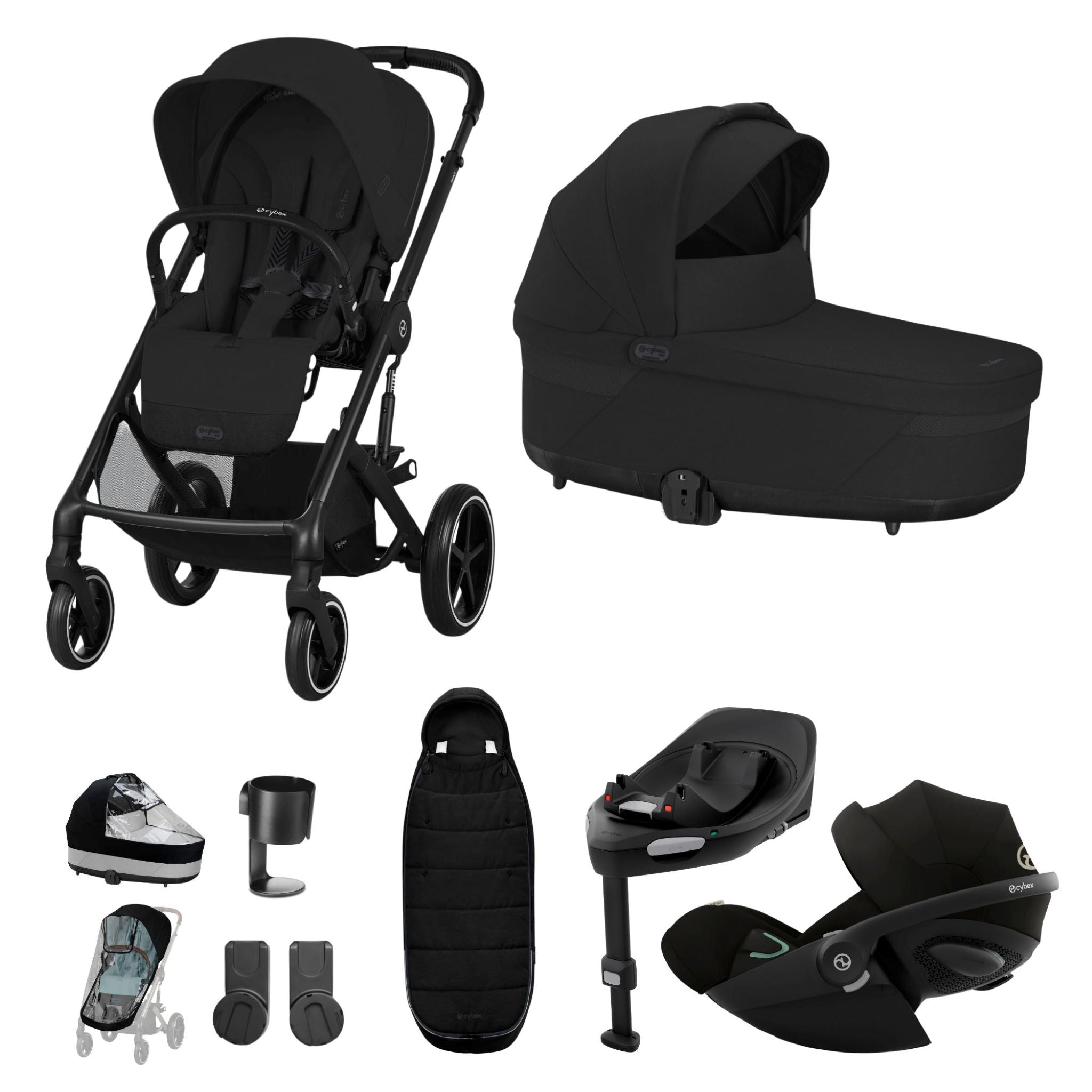 Cybex Balios Bundle with Cloud G Car Seat & Base G. (10 pieces)