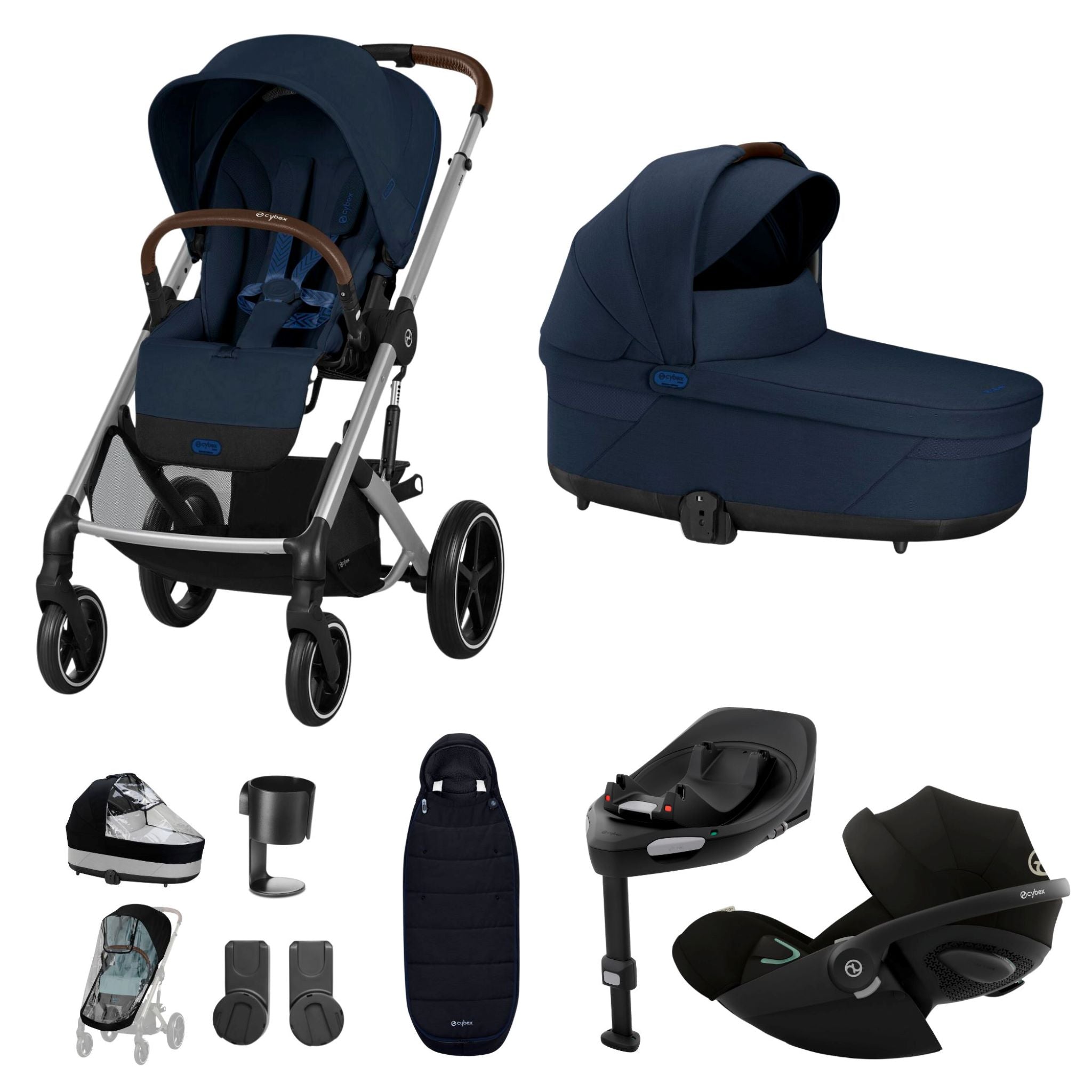 Cybex Balios Bundle with Cloud G Car Seat & Base G. (10 pieces)