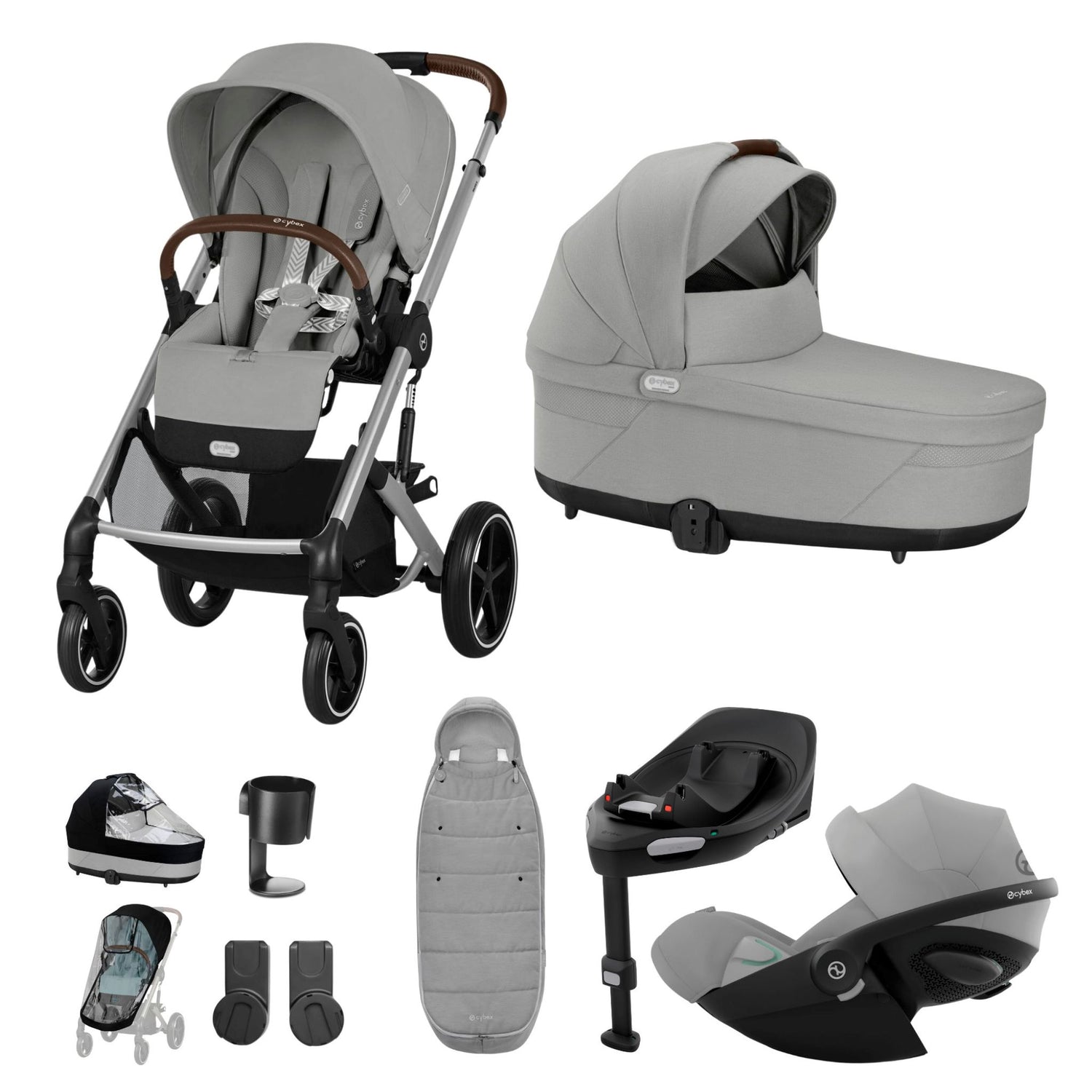 Cybex Balios Bundle with Cloud G Car Seat & Base G. (10 pieces)