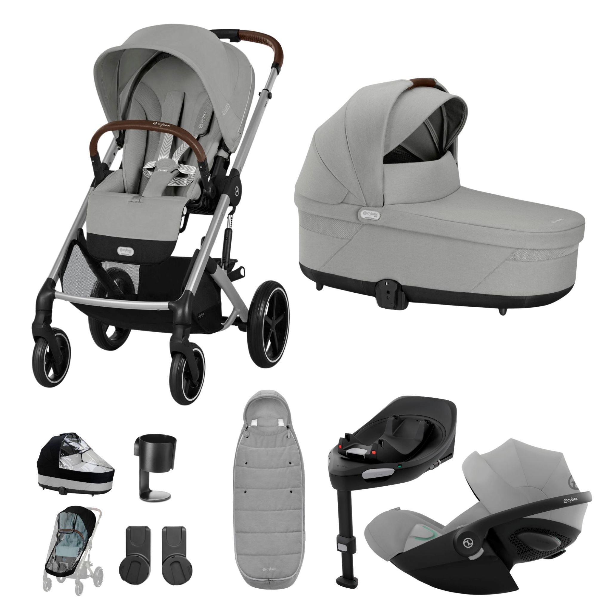 Cybex Balios Bundle with Cloud G Car Seat & Base G. (10 pieces)