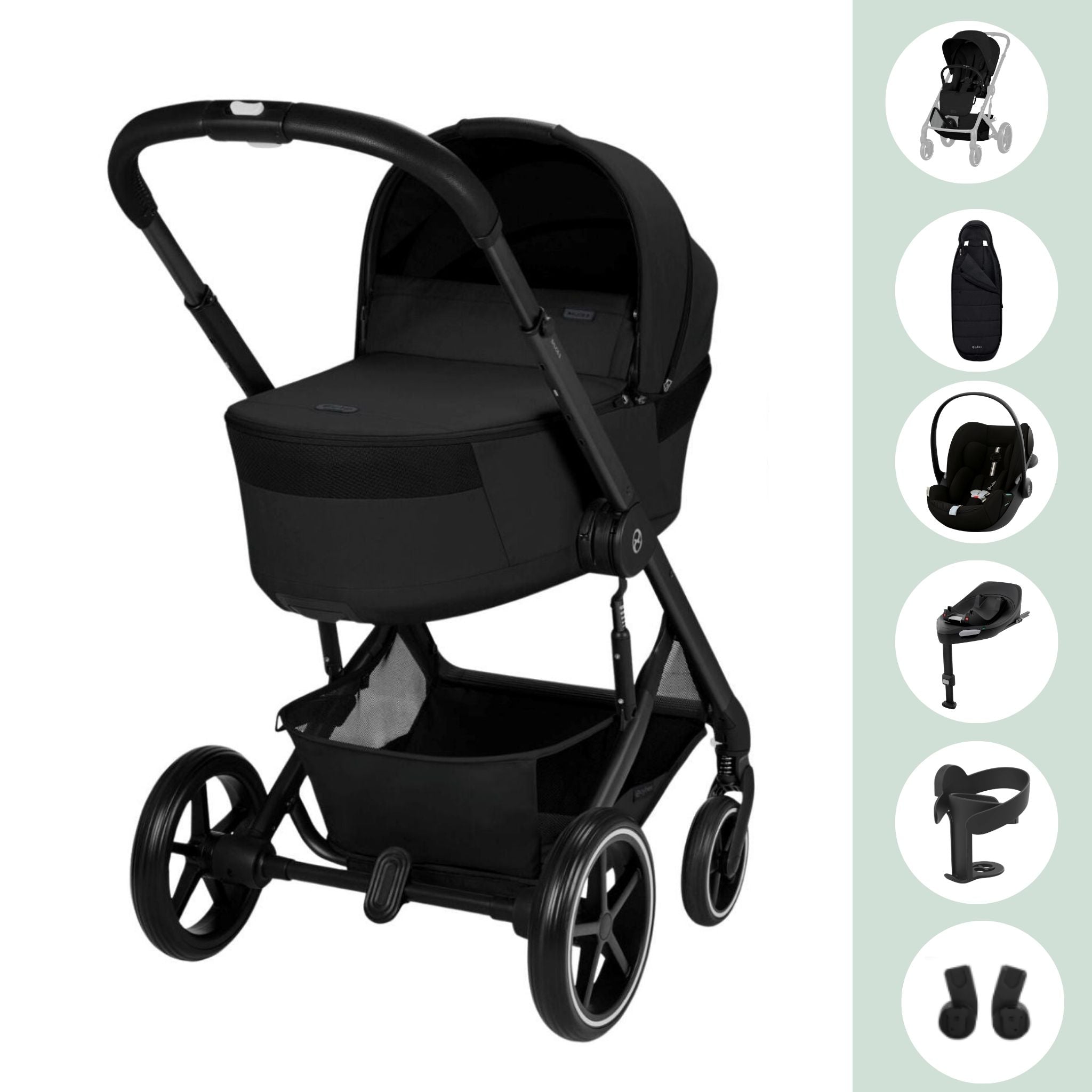 Cybex Balios S Lux Black Ultimate Bundle