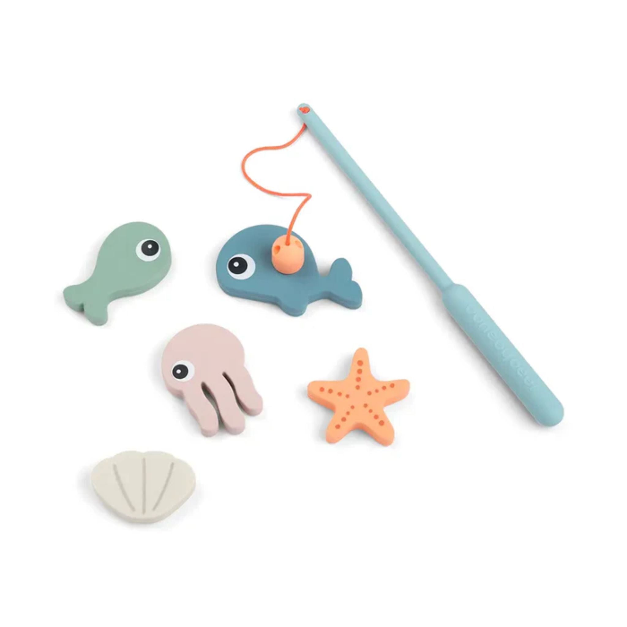 DonebyDeer Bath Fishing Toy Sea Friends