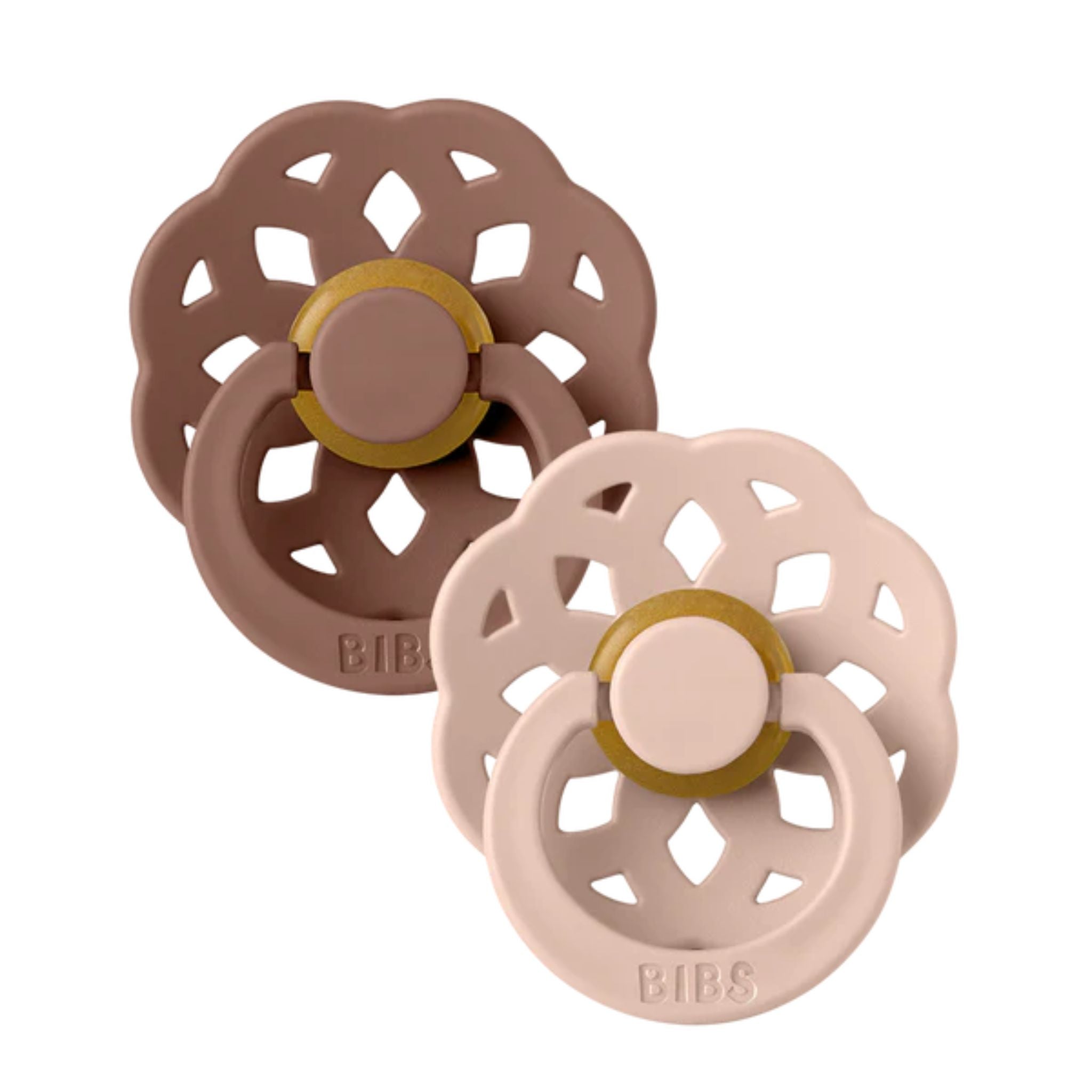 BIBS Pacifier Boheme 2 PACK Latex Size 1