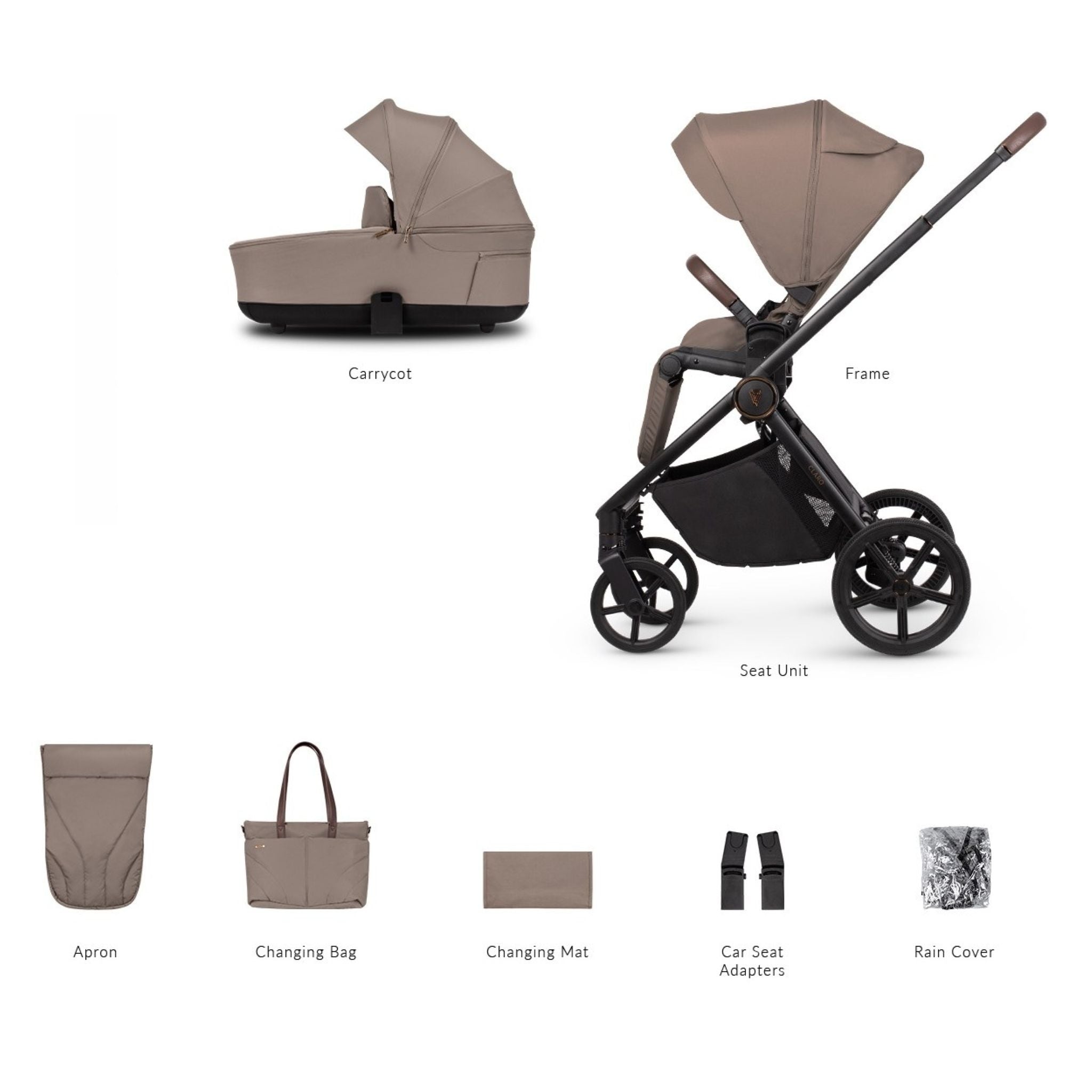 Venicci Claro 2 2in1 Essential Bundle