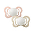 BIBS Couture Blush Size 1 Anatomical - 2 Pack