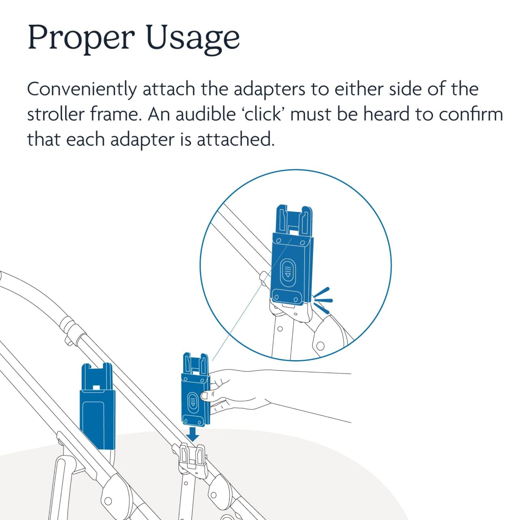 UPPAbaby Cruz Upper Adapters