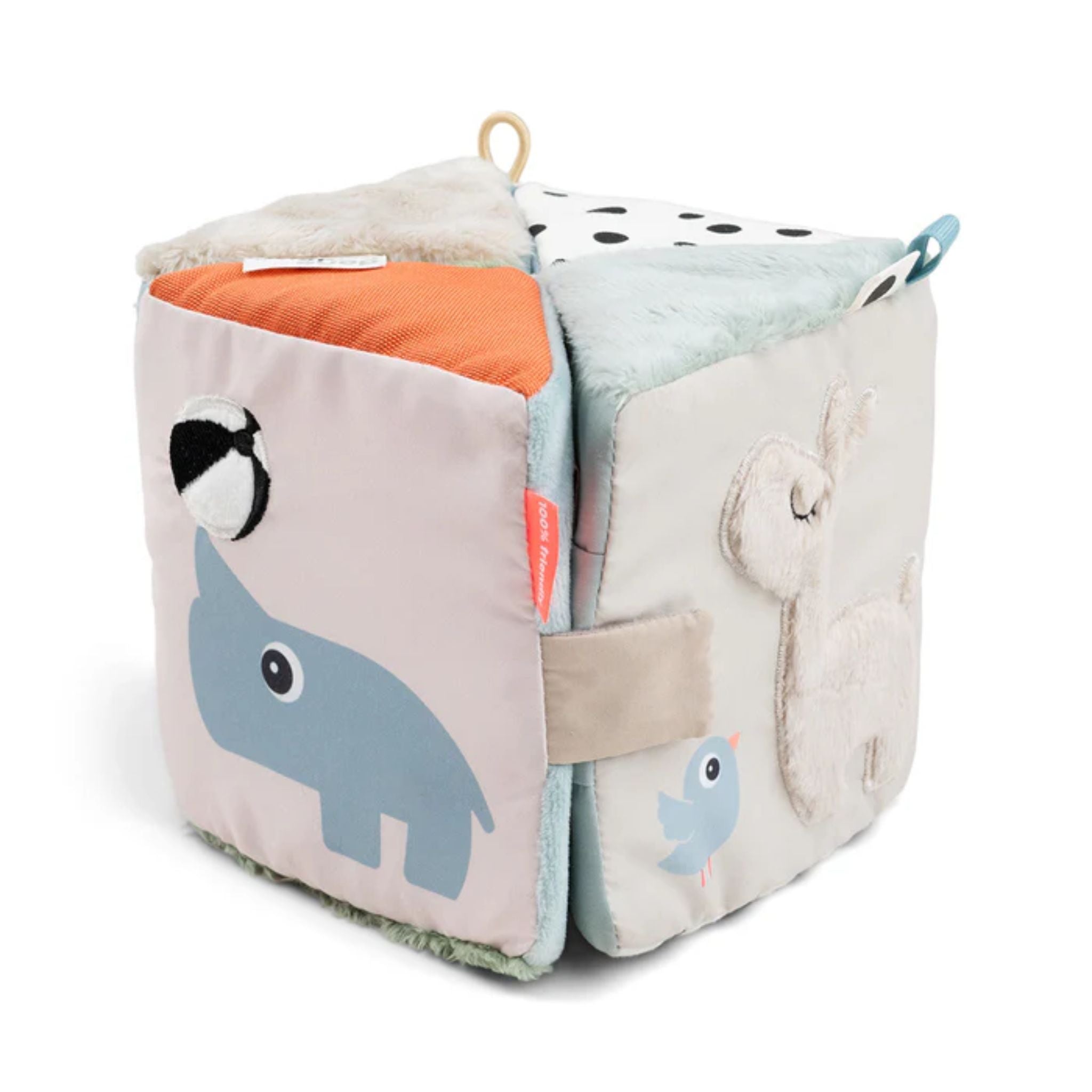 DonebyDeer Fold-Out Sensory Cube Deer Friends
