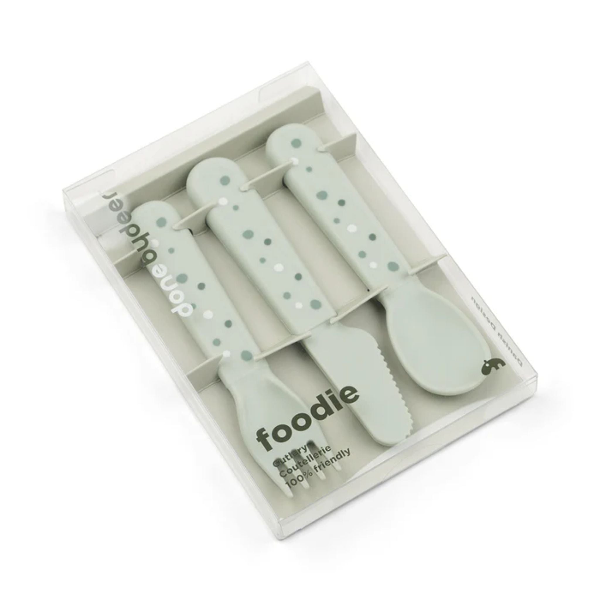 Donebydeer Foodie 3pc Cutlery Set Confetti