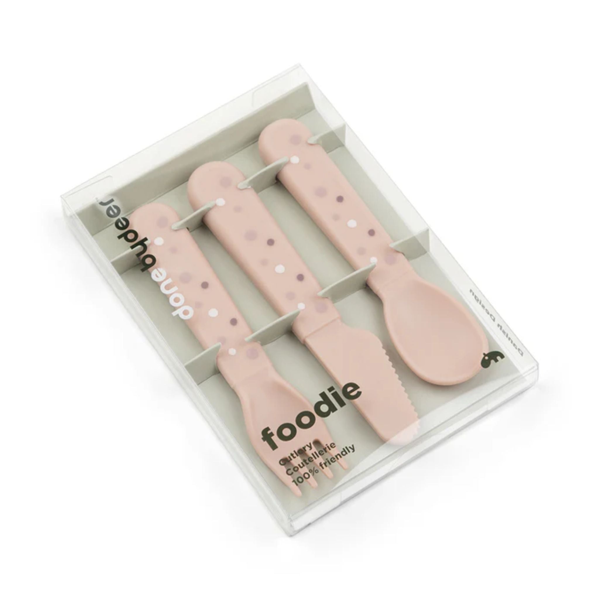 Donebydeer Foodie 3pc Cutlery Set Confetti