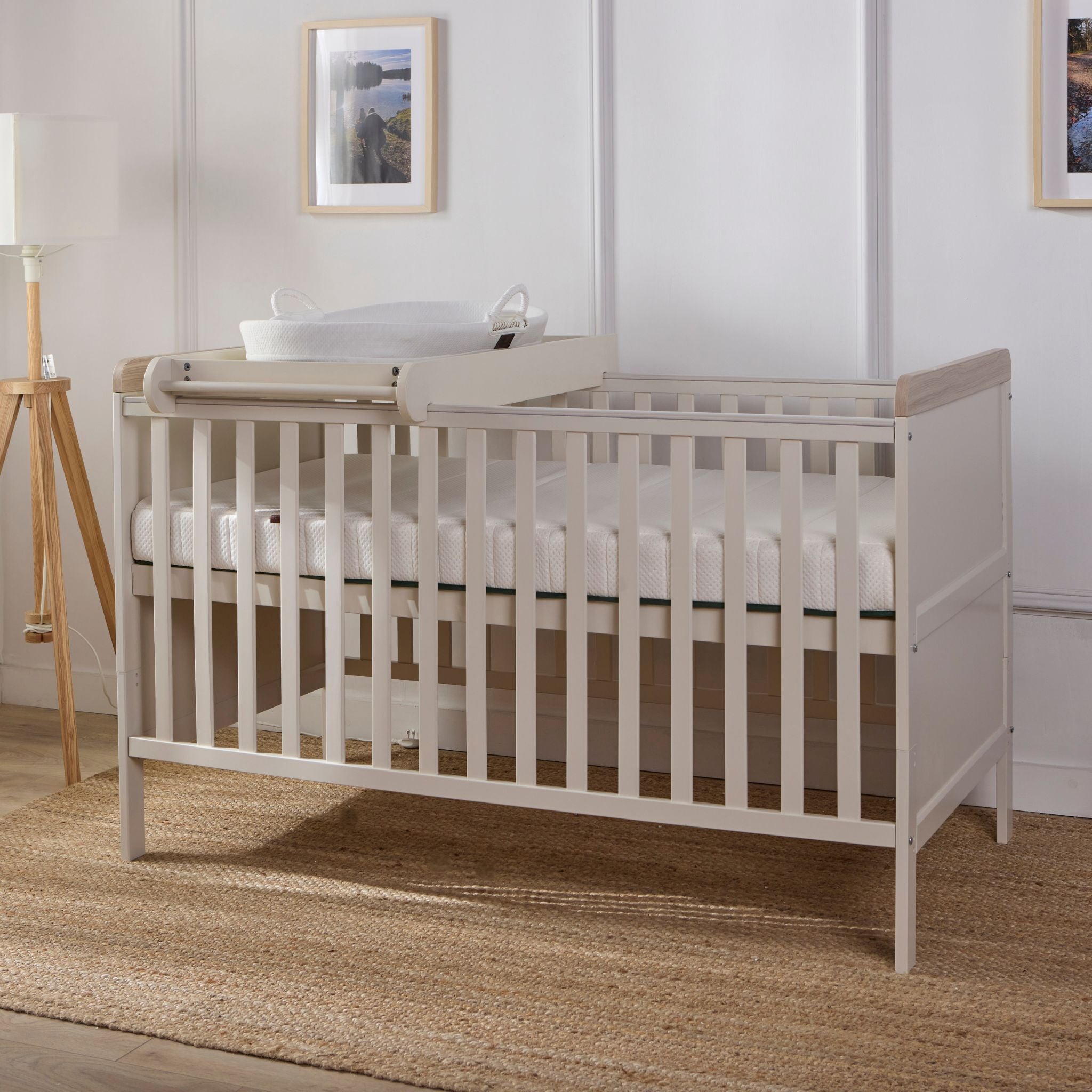 Baby Elegance Haddington Cot Bed with Changing Unit