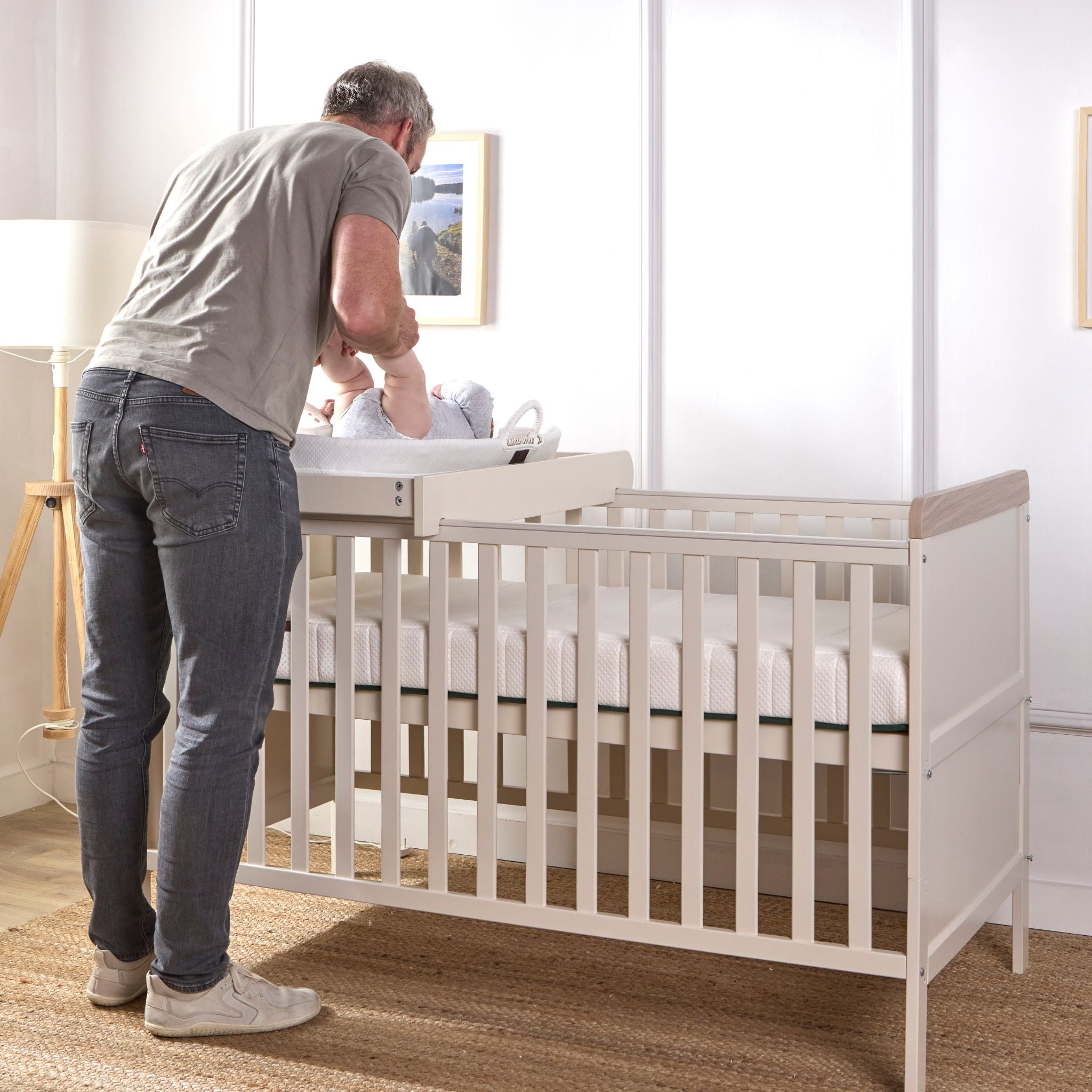 Baby Elegance Haddington Cot Bed with Changing Unit