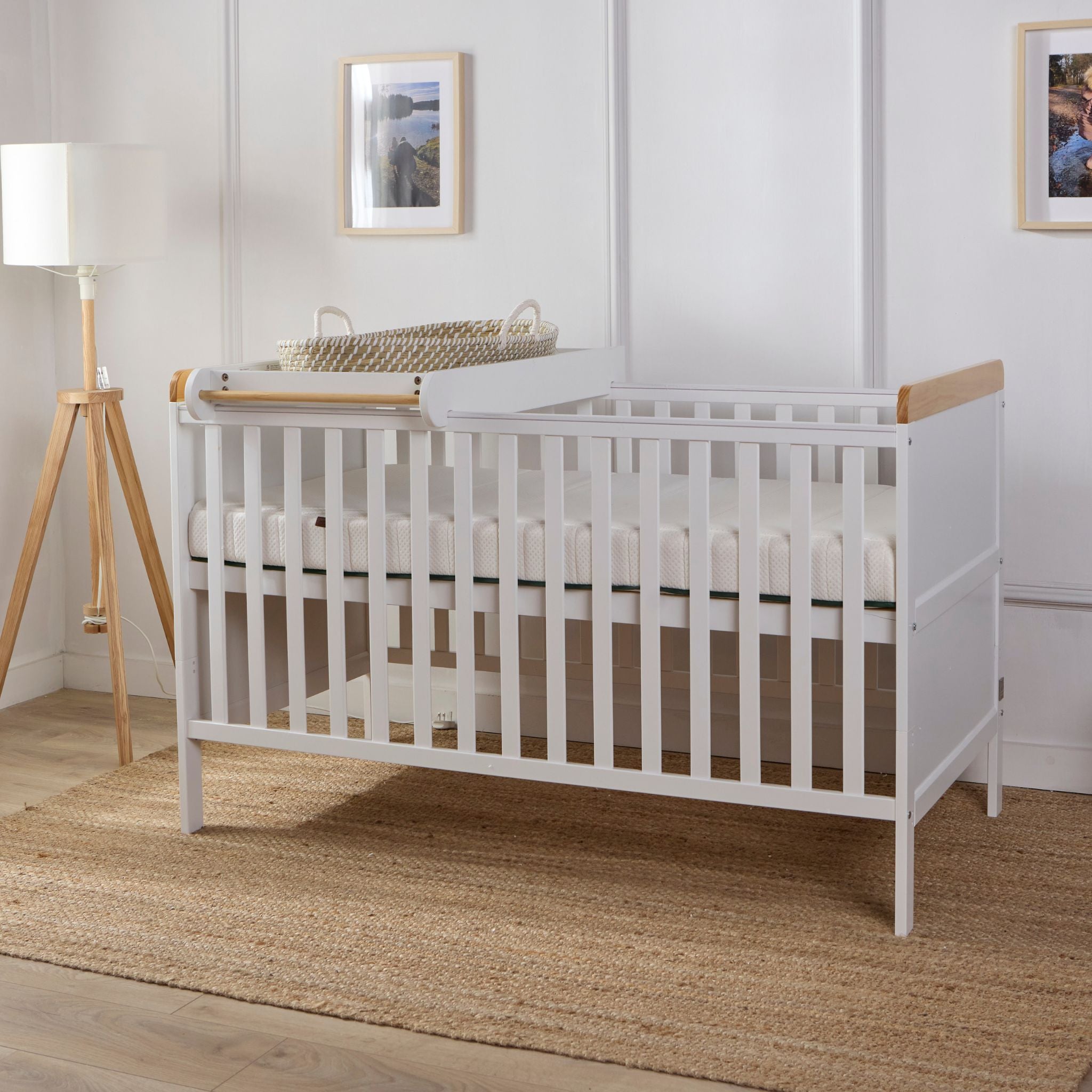 Baby Elegance Haddington Cot Bed with Changing Unit