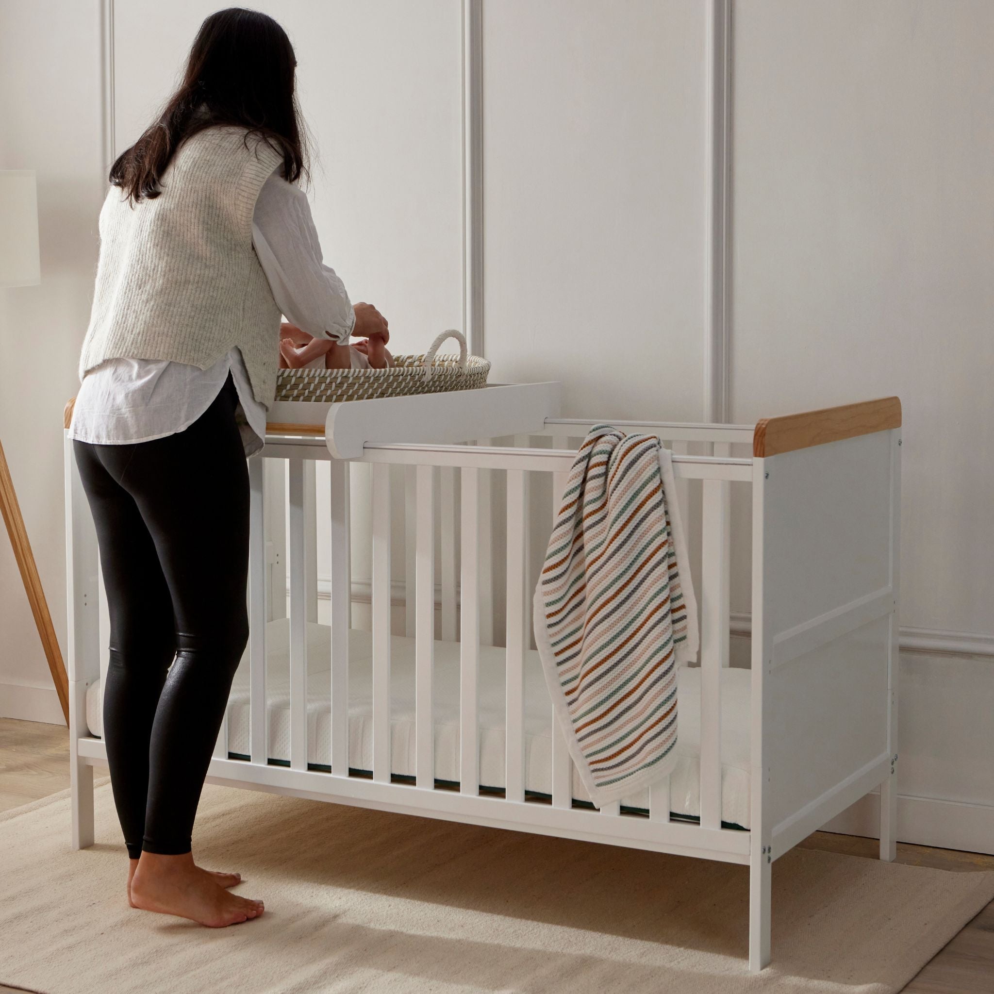 Baby Elegance Haddington Cot Bed with Changing Unit