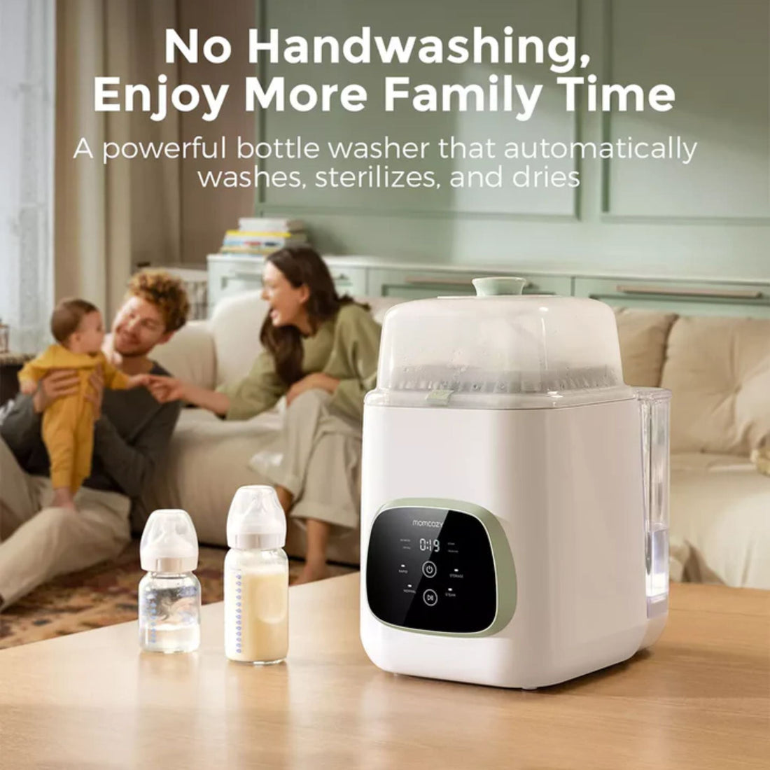 Momcozy KleanPal Pro Baby Bottle Washer and Sterilizer