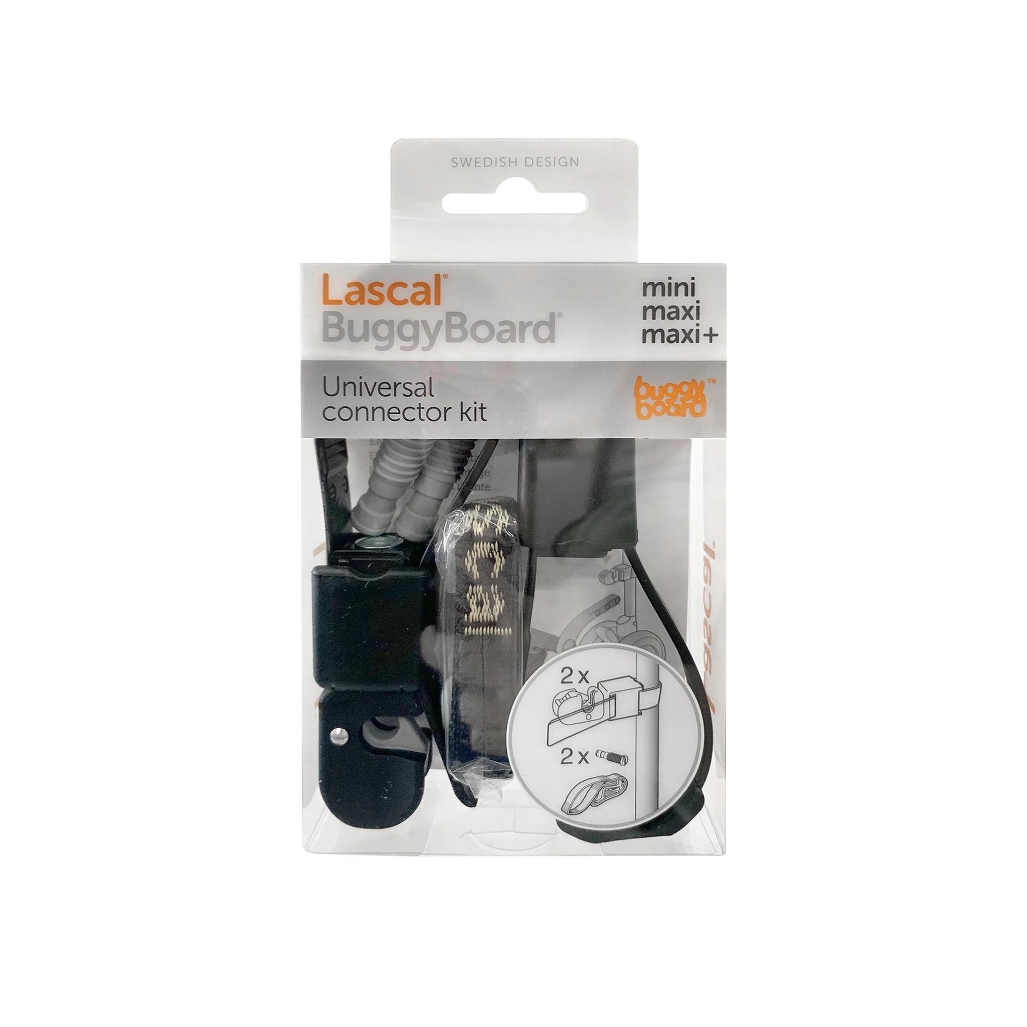 Lascal Buggy Board Universal Connector Kit Box | LittleBe