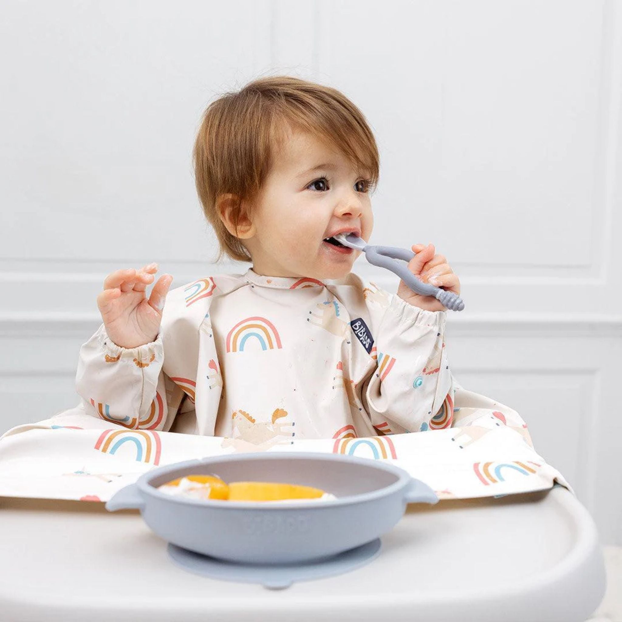 Bibado Coverall Long-Sleeve Weaning Bib