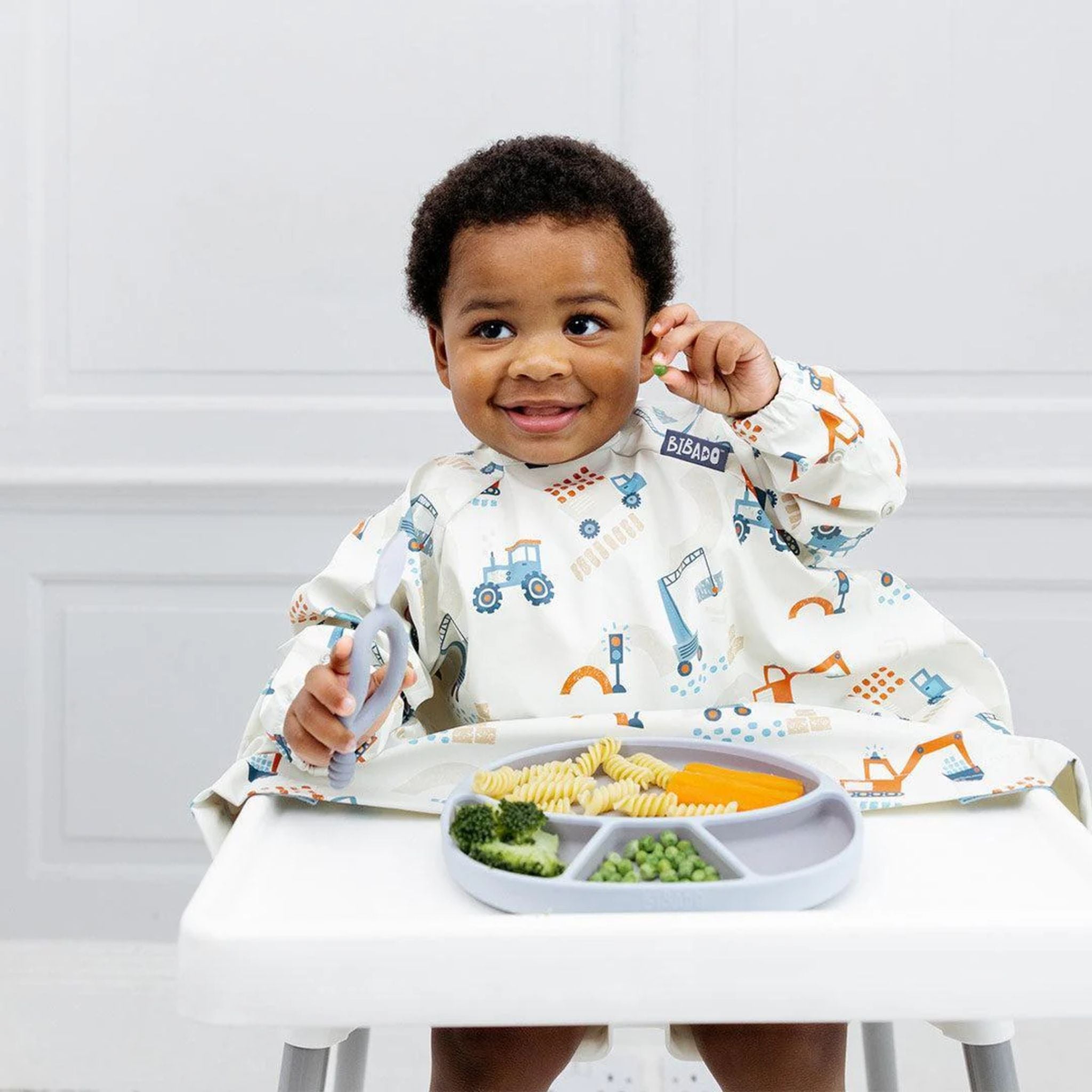 Bibado Coverall Long-Sleeve Weaning Bib