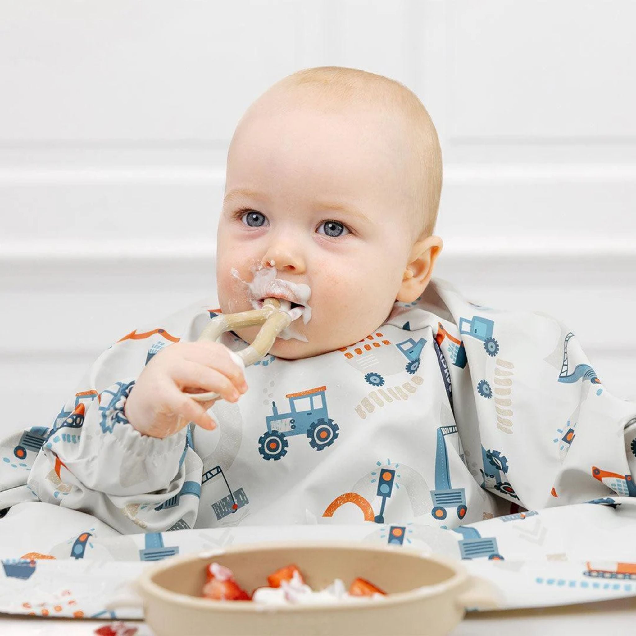 Bibado Coverall Long-Sleeve Weaning Bib