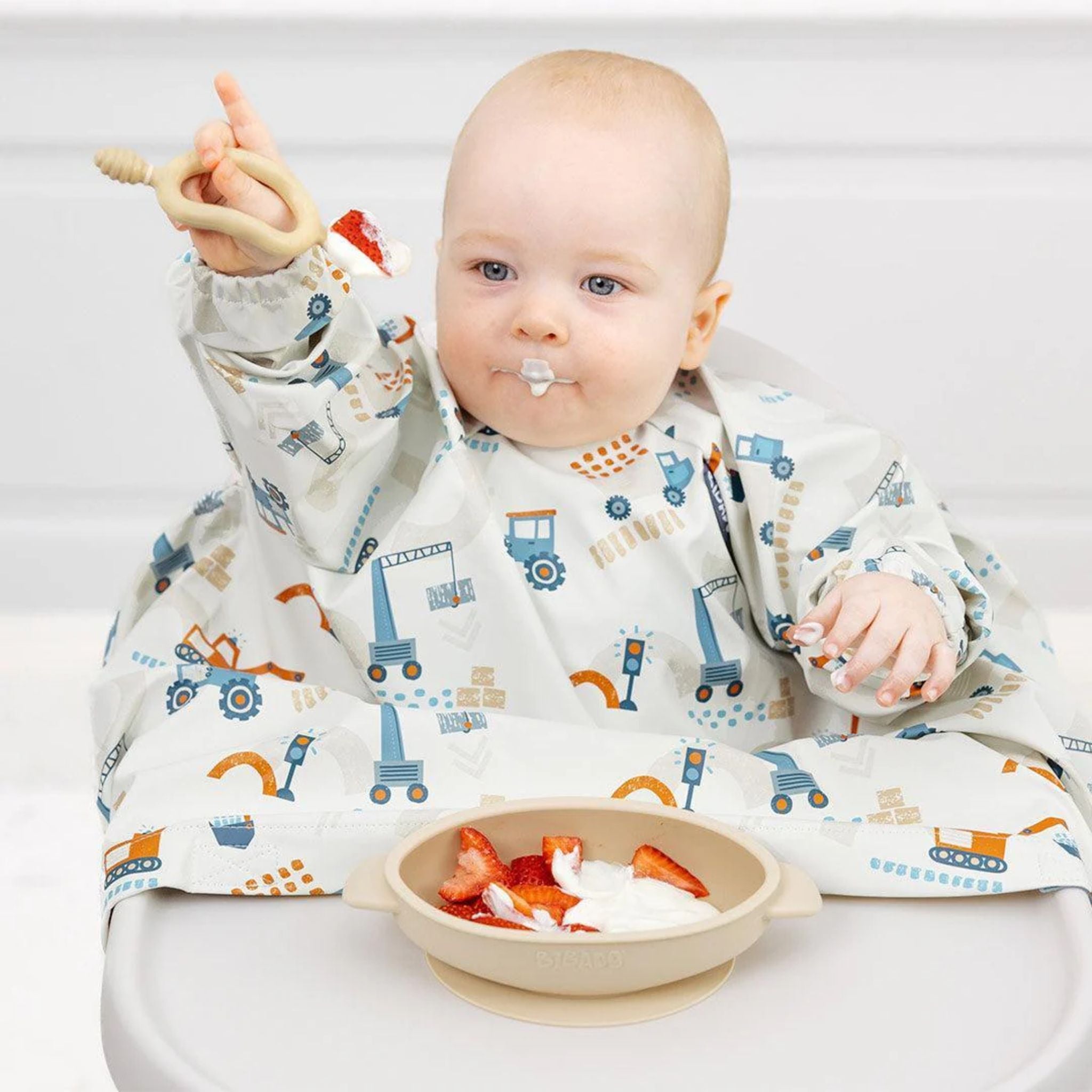Bibado Coverall Long-Sleeve Weaning Bib