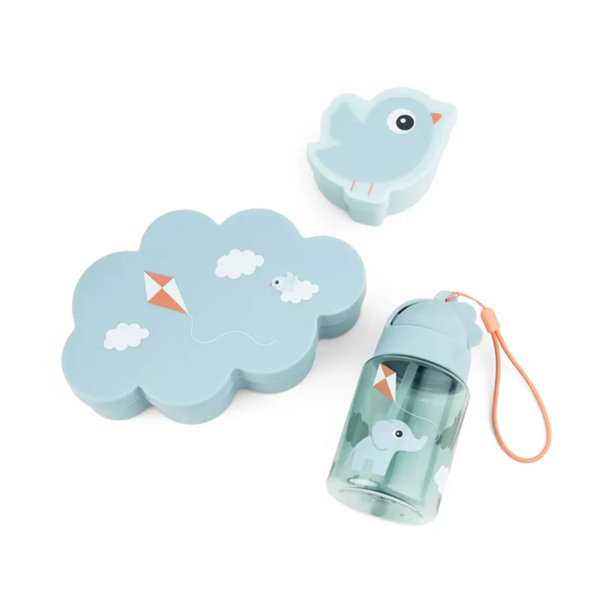 DonebyDeer Lunch & Snack Box w/Straw Bottle Playground