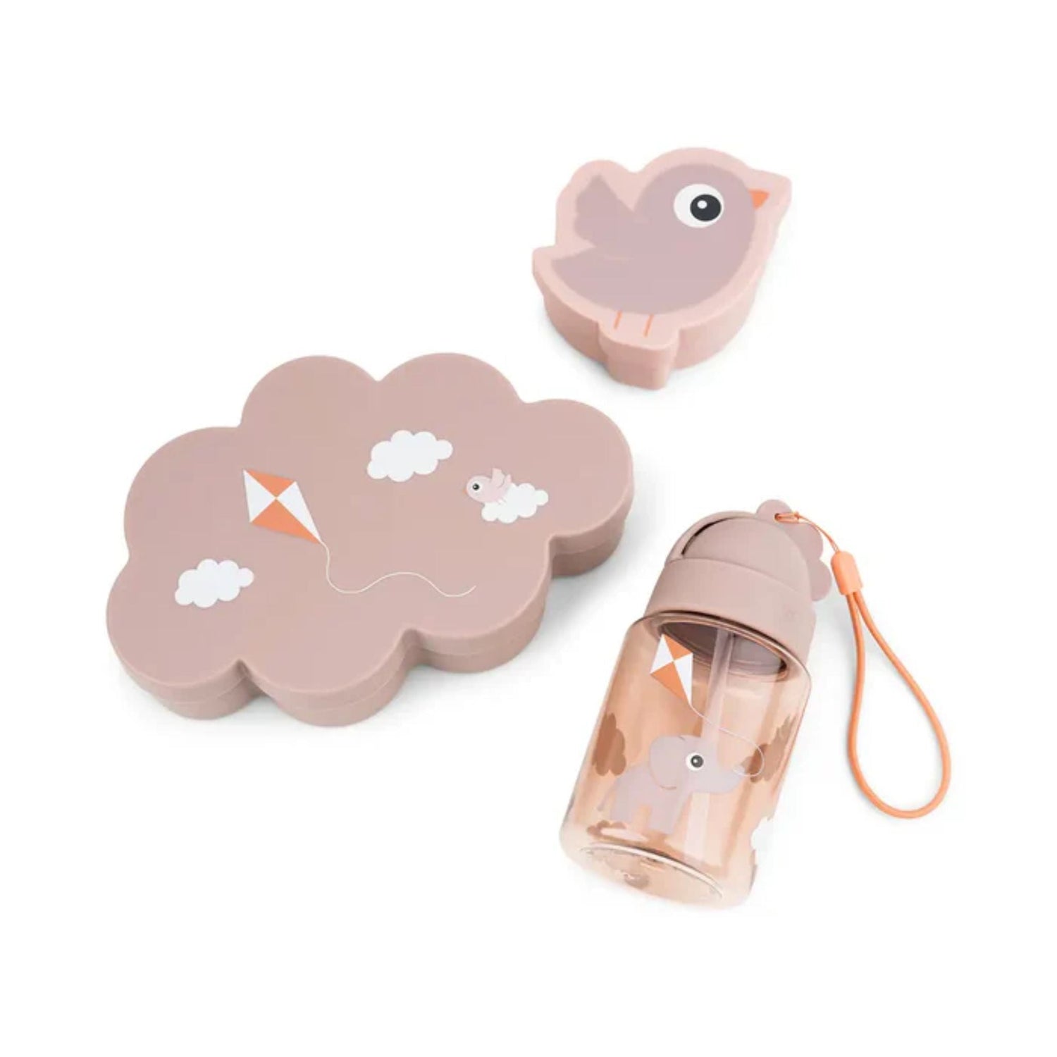 DonebyDeer Lunch & Snack Box w/Straw Bottle Playground