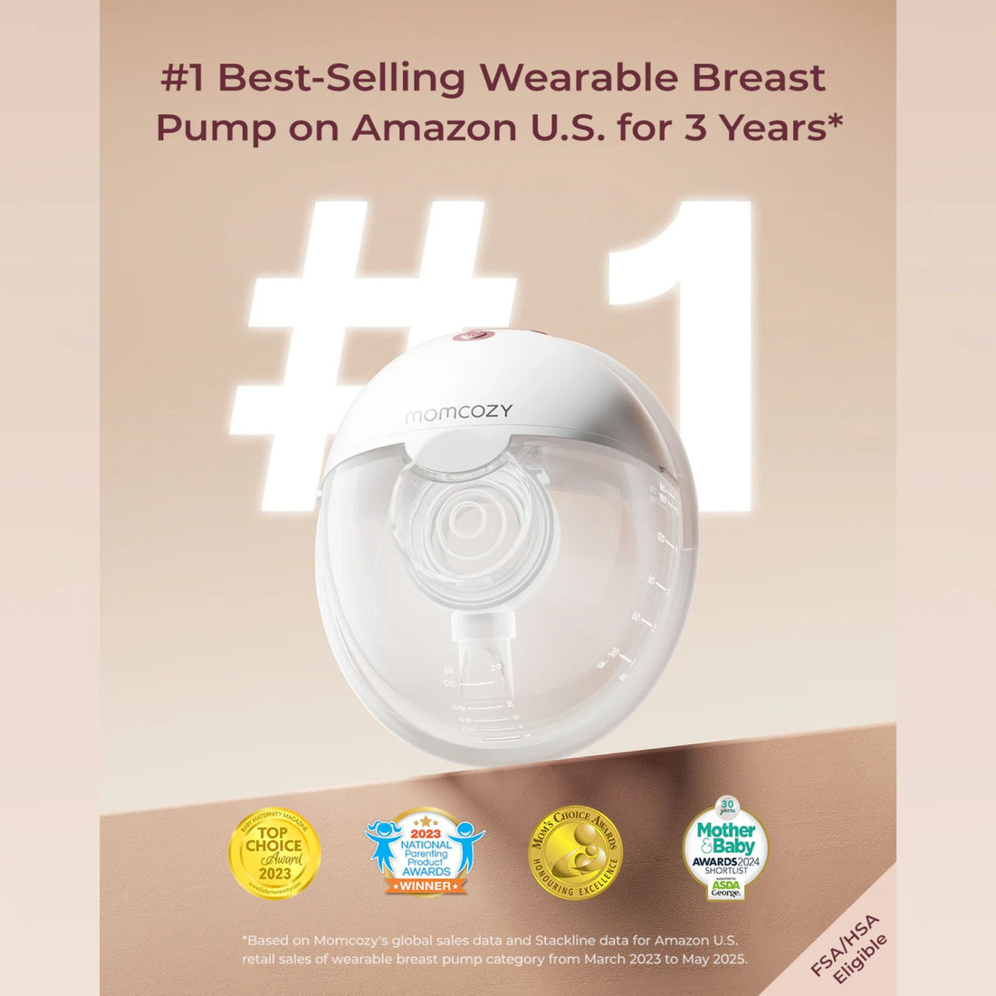 Momcozy All-in-one M5 Electric Wearable Breast Pump