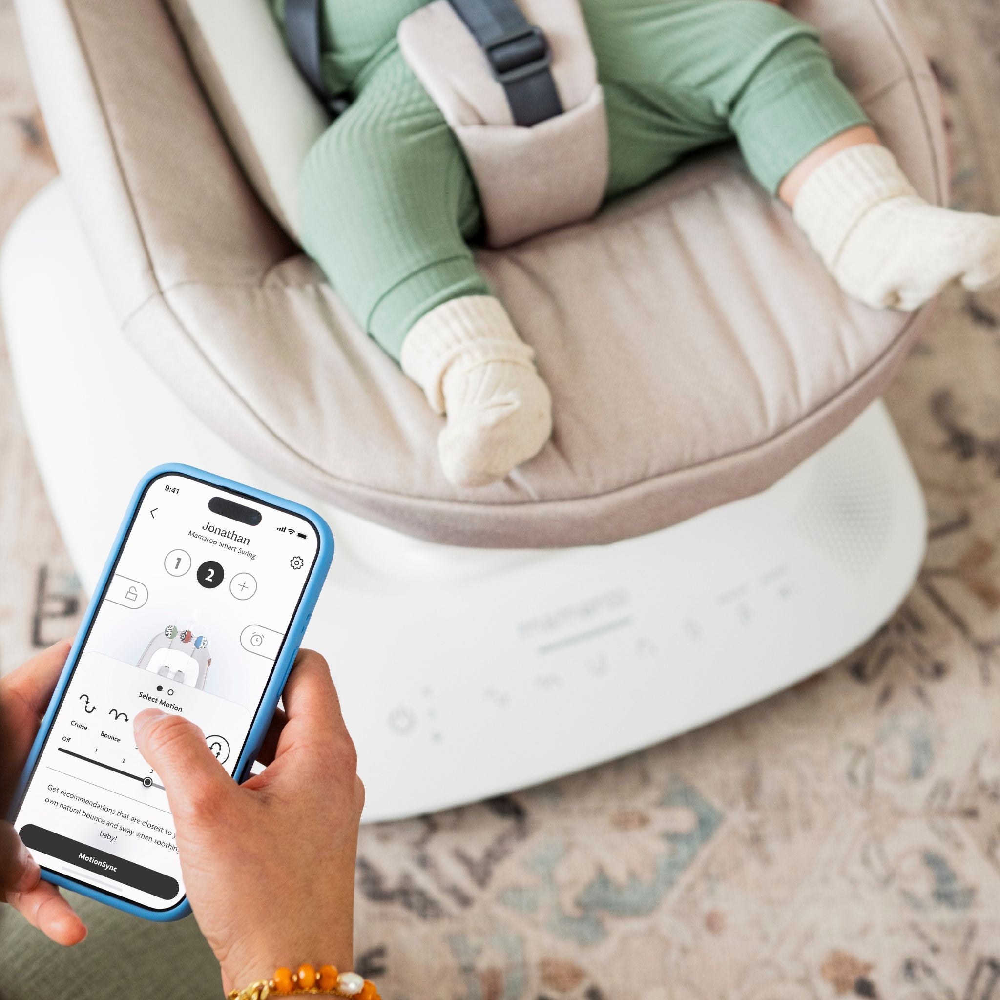UPPAbaby Mamaroo Smart Swing