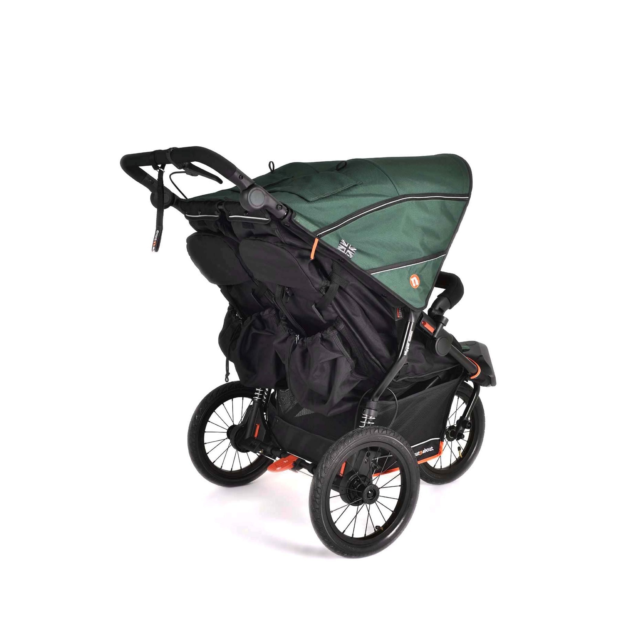 OutnAbout Nipper Double V6 Plus Pushchair