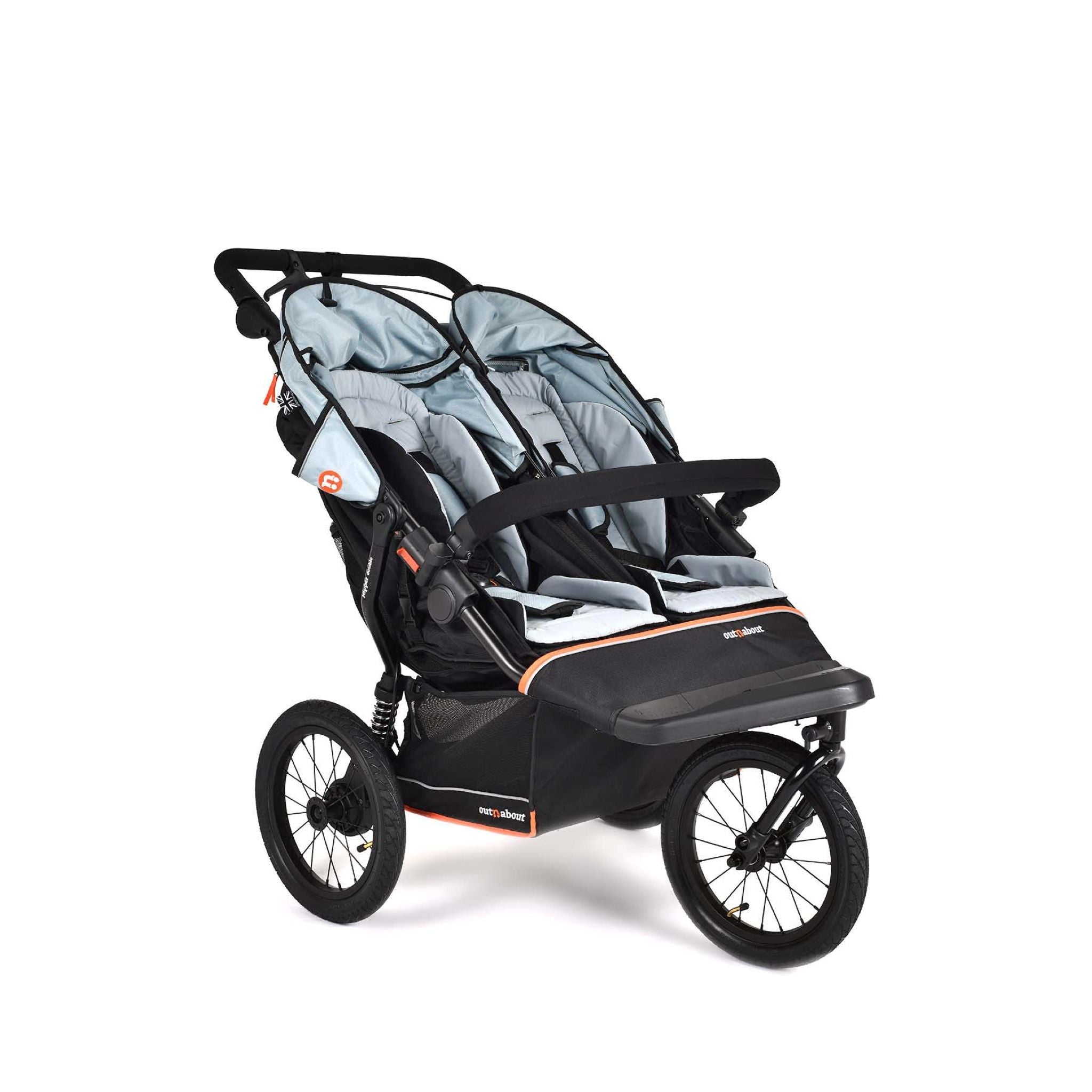 OutnAbout Nipper Double V6 Plus Pushchair