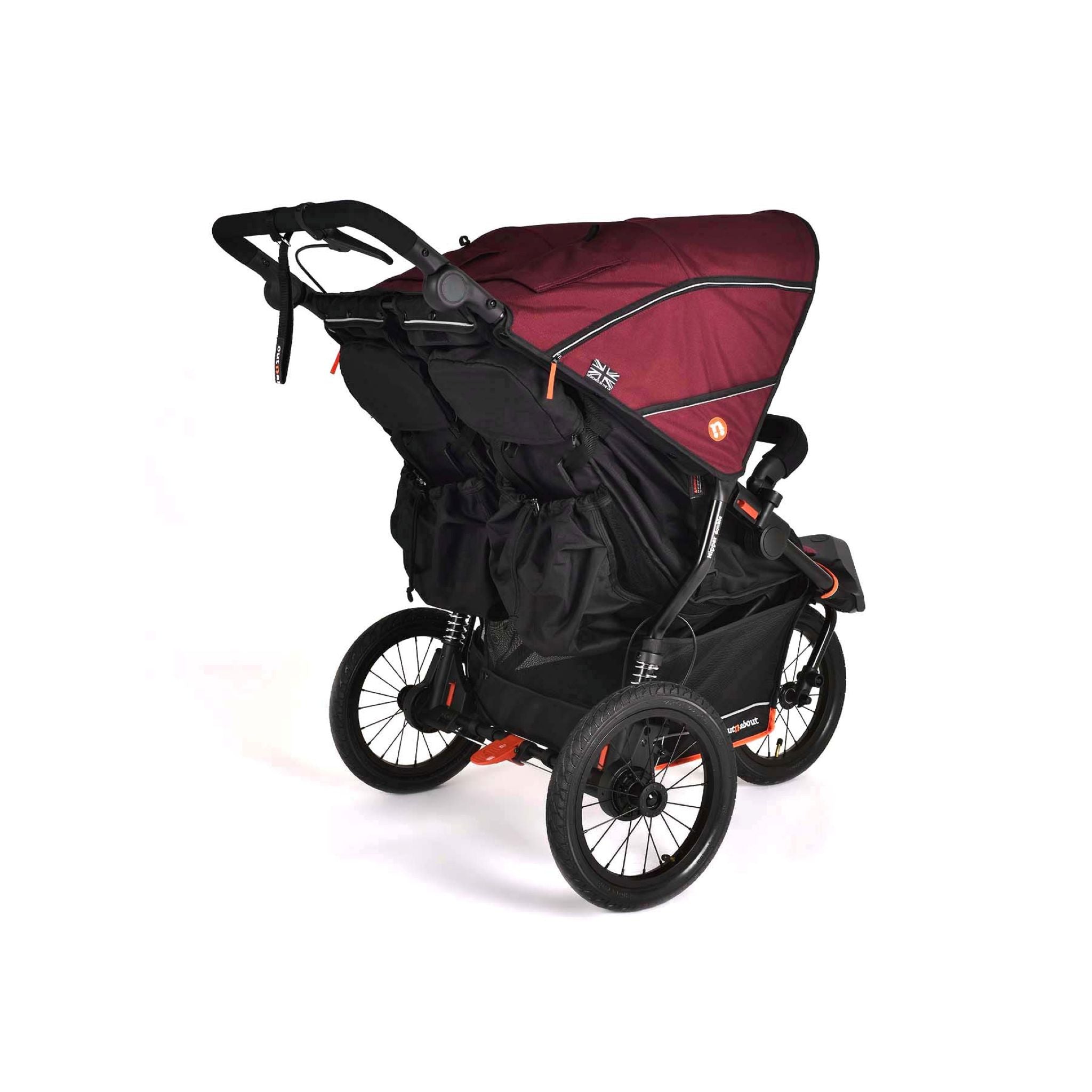 OutnAbout Nipper Double V6 Plus Pushchair