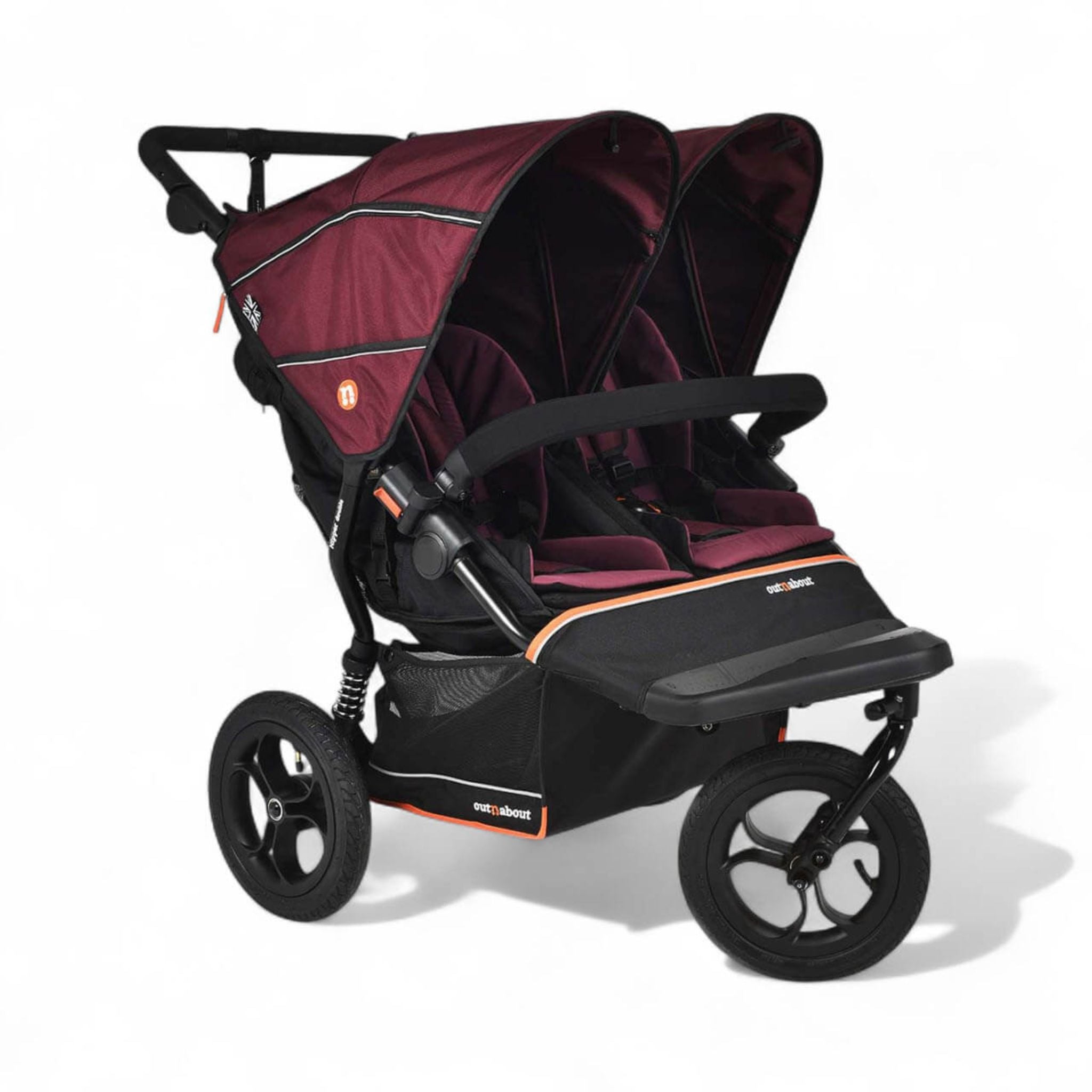 OutnAbout Nipper Double V6 Pushchair