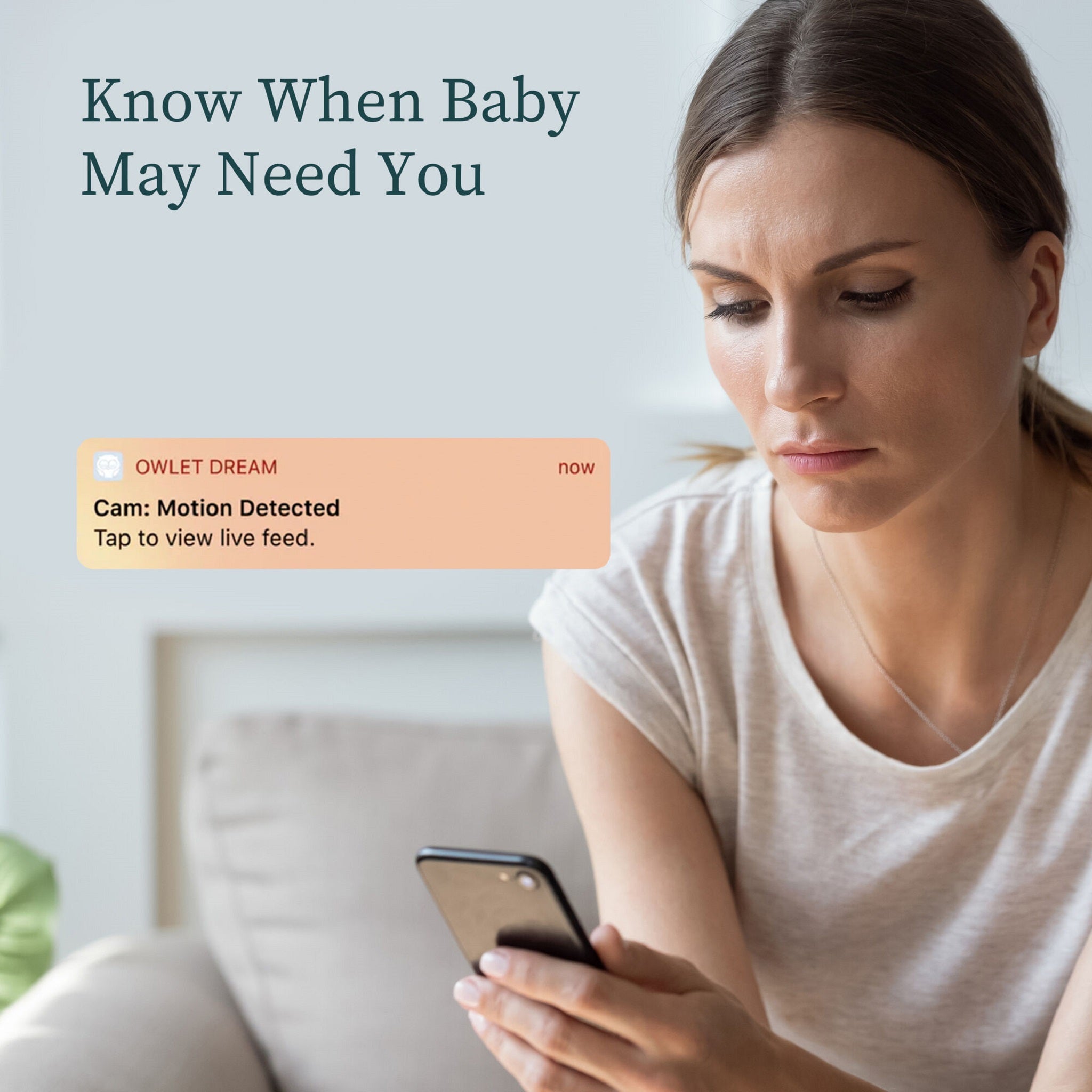 Owlet Cam 2 Baby Monitor White