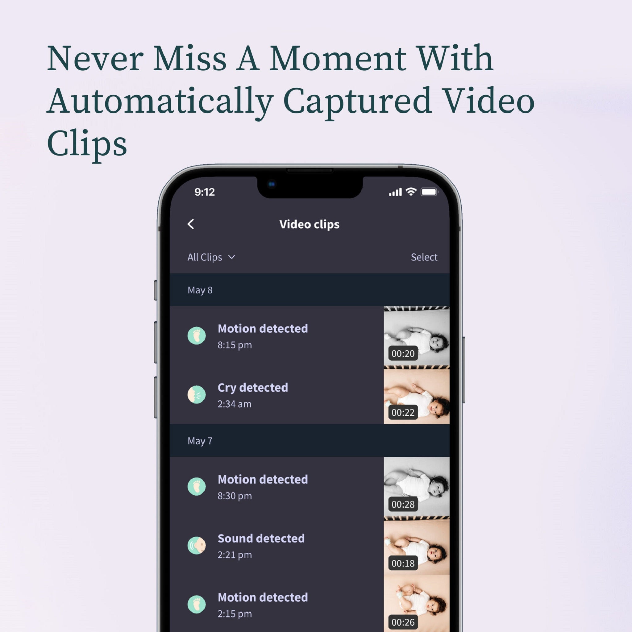 Owlet Cam 2 Baby Monitor White