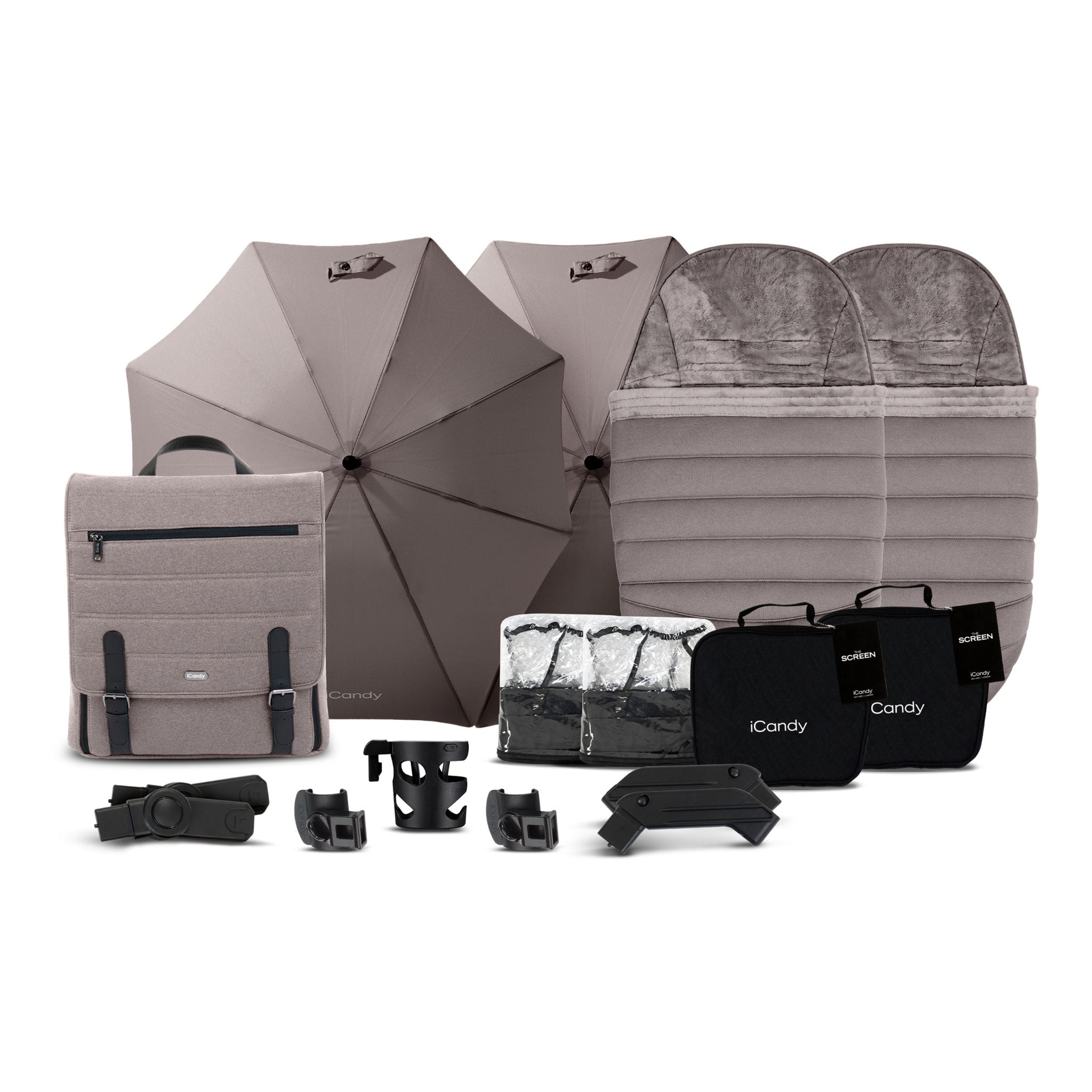 iCandy Peach 7 Porcini Twin Complete Bundle