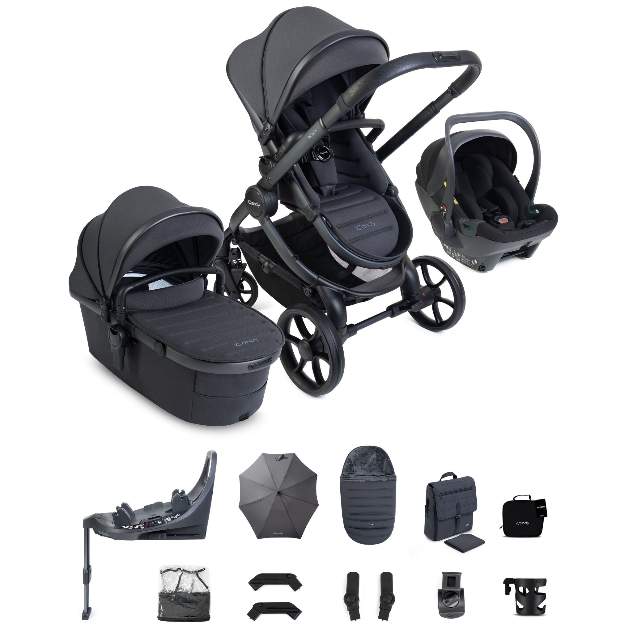 iCandy Peach 8 Complete with Cocoon 360 and Base Bundle
