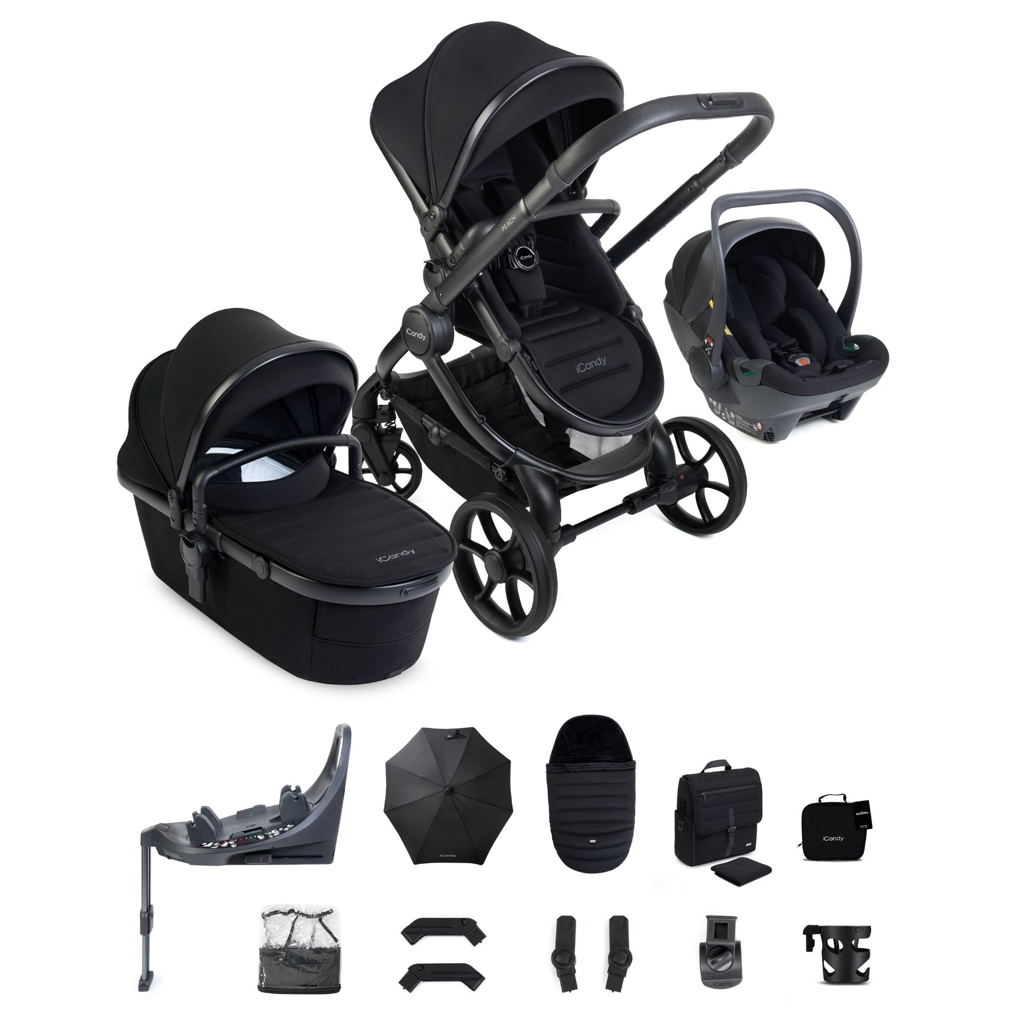 iCandy Peach 8 Complete with Cocoon 360 and Base Bundle