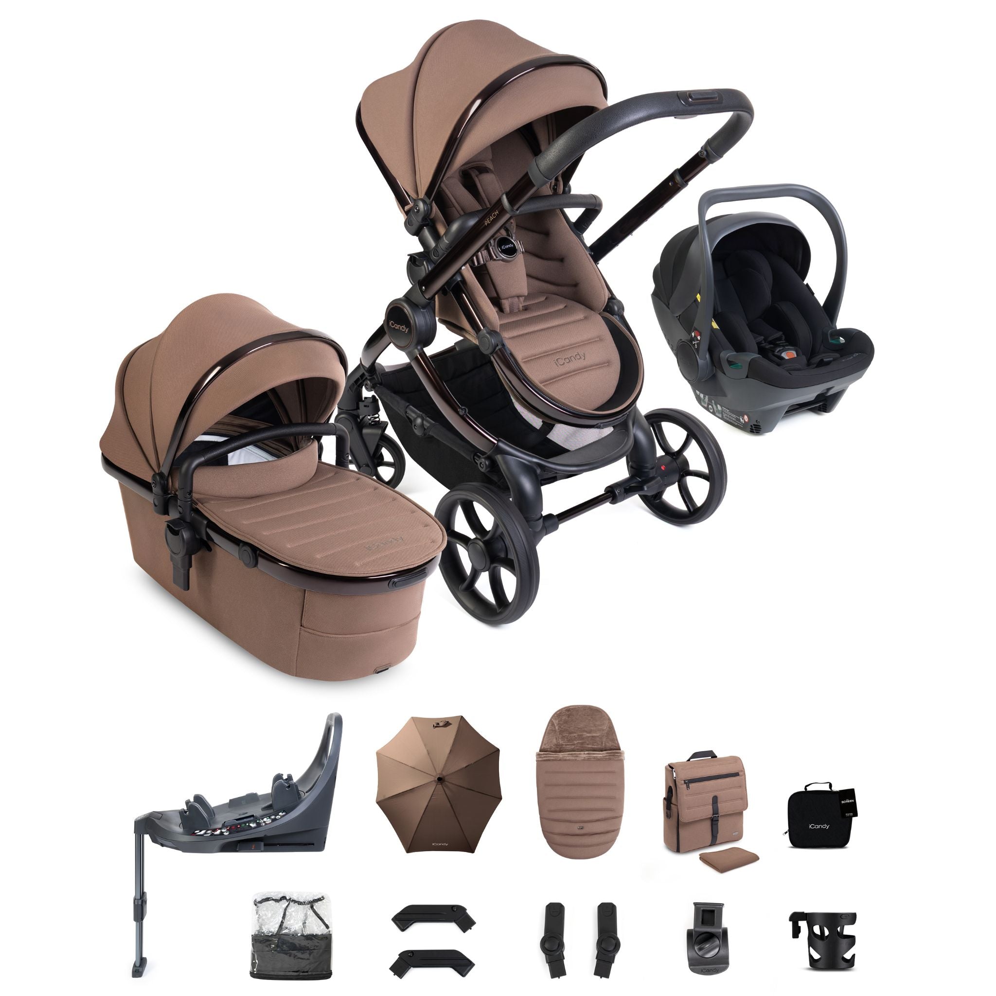 iCandy Peach 8 Complete with Cocoon 360 and Base Bundle