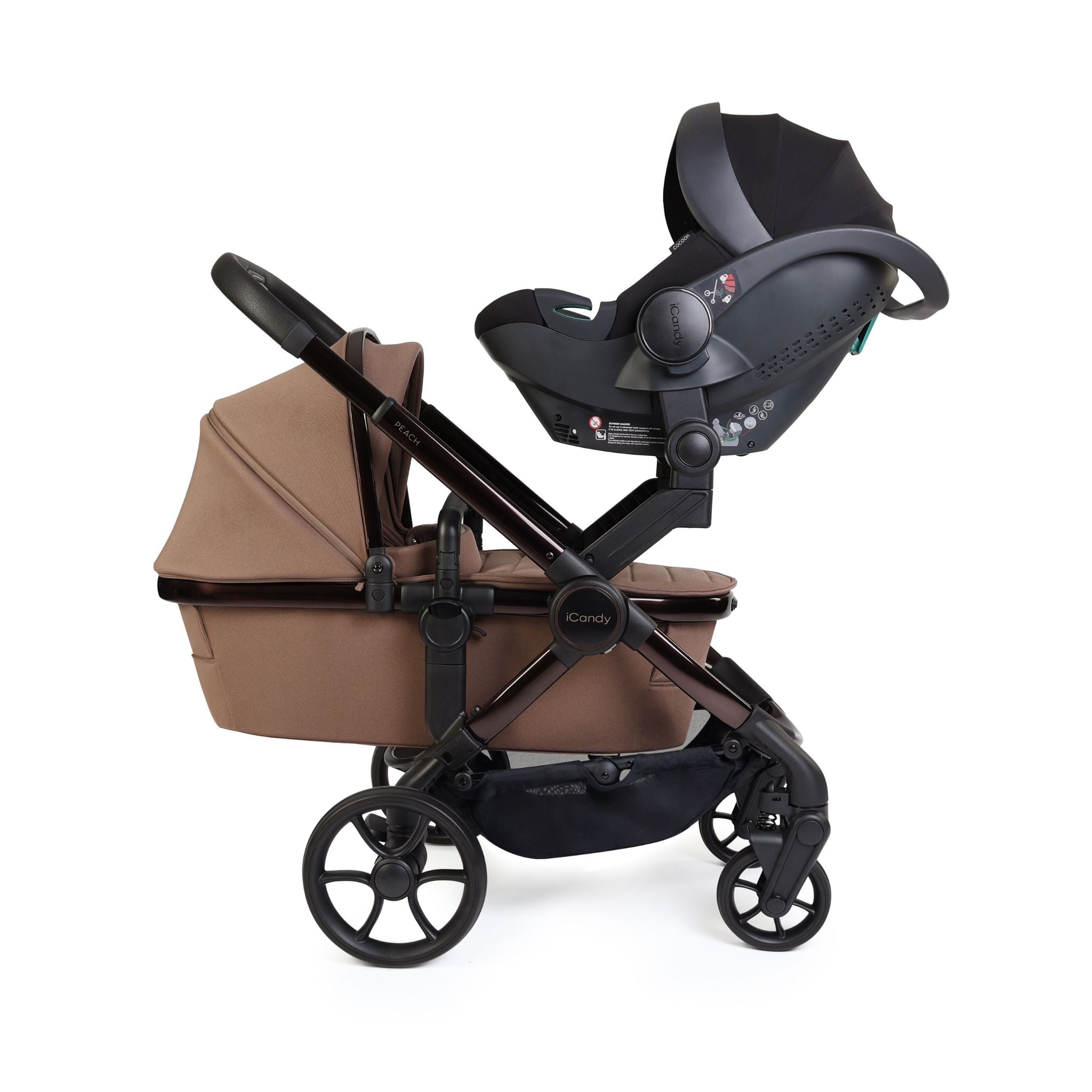 iCandy Peach 8 Twin with Cocoon 360 and Base