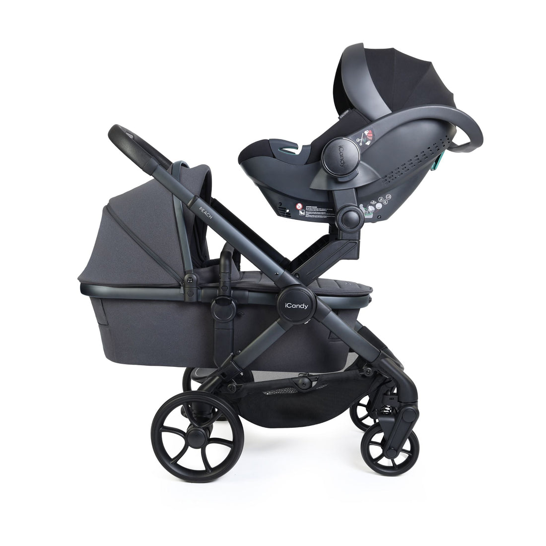 iCandy Peach 8 Twin with Cocoon 360 and Base