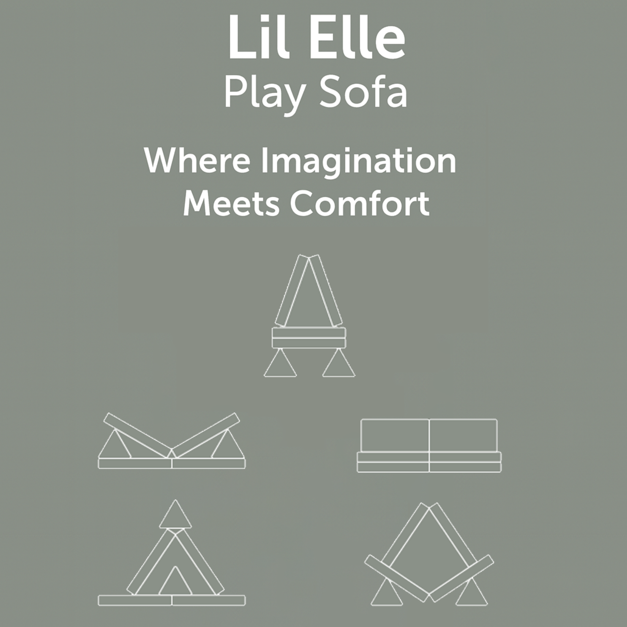 Baby Elegance Lil Elle Play Sofa